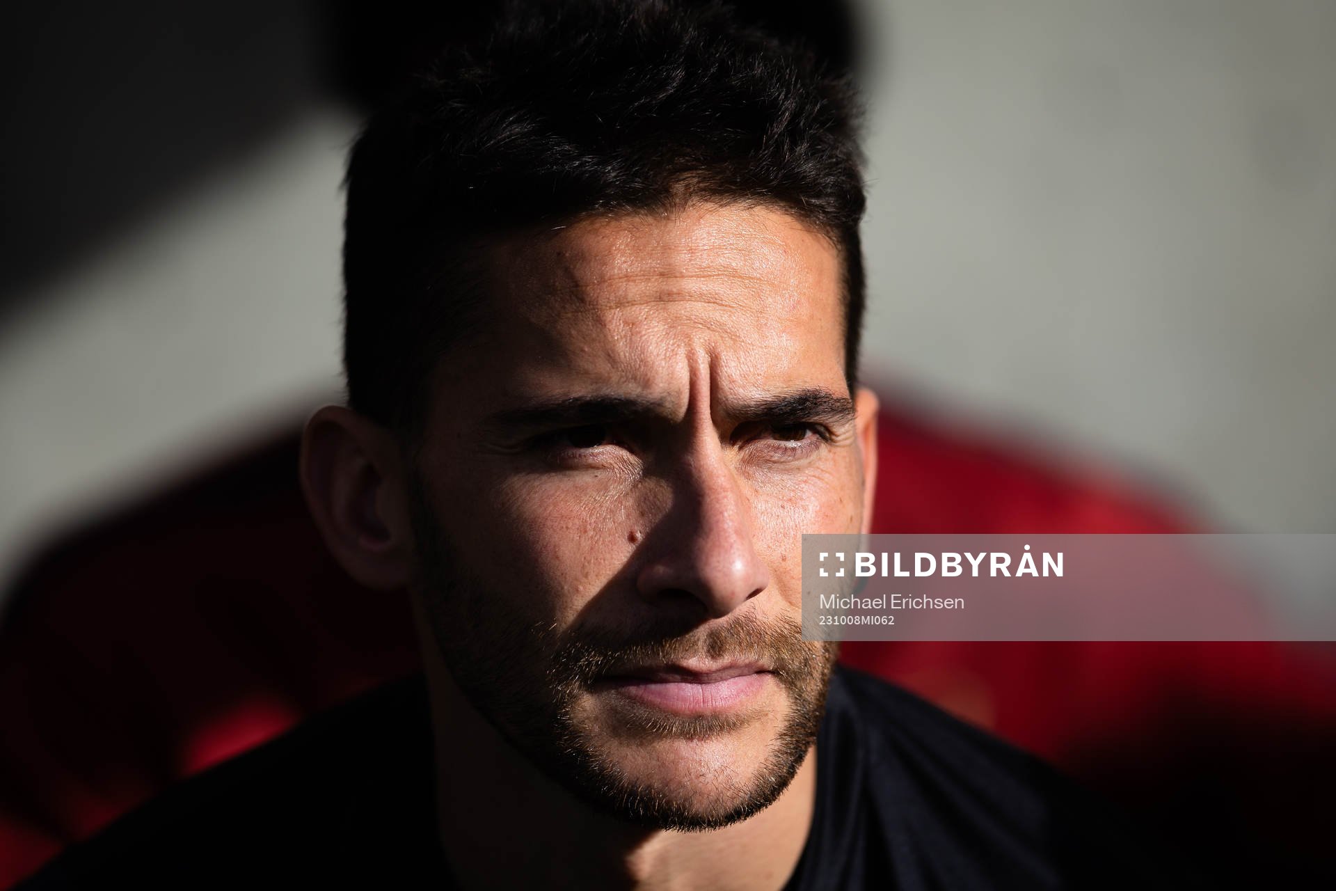 Örgrytes assisterande tränare Xabier Ruiz de Ocenda innan
