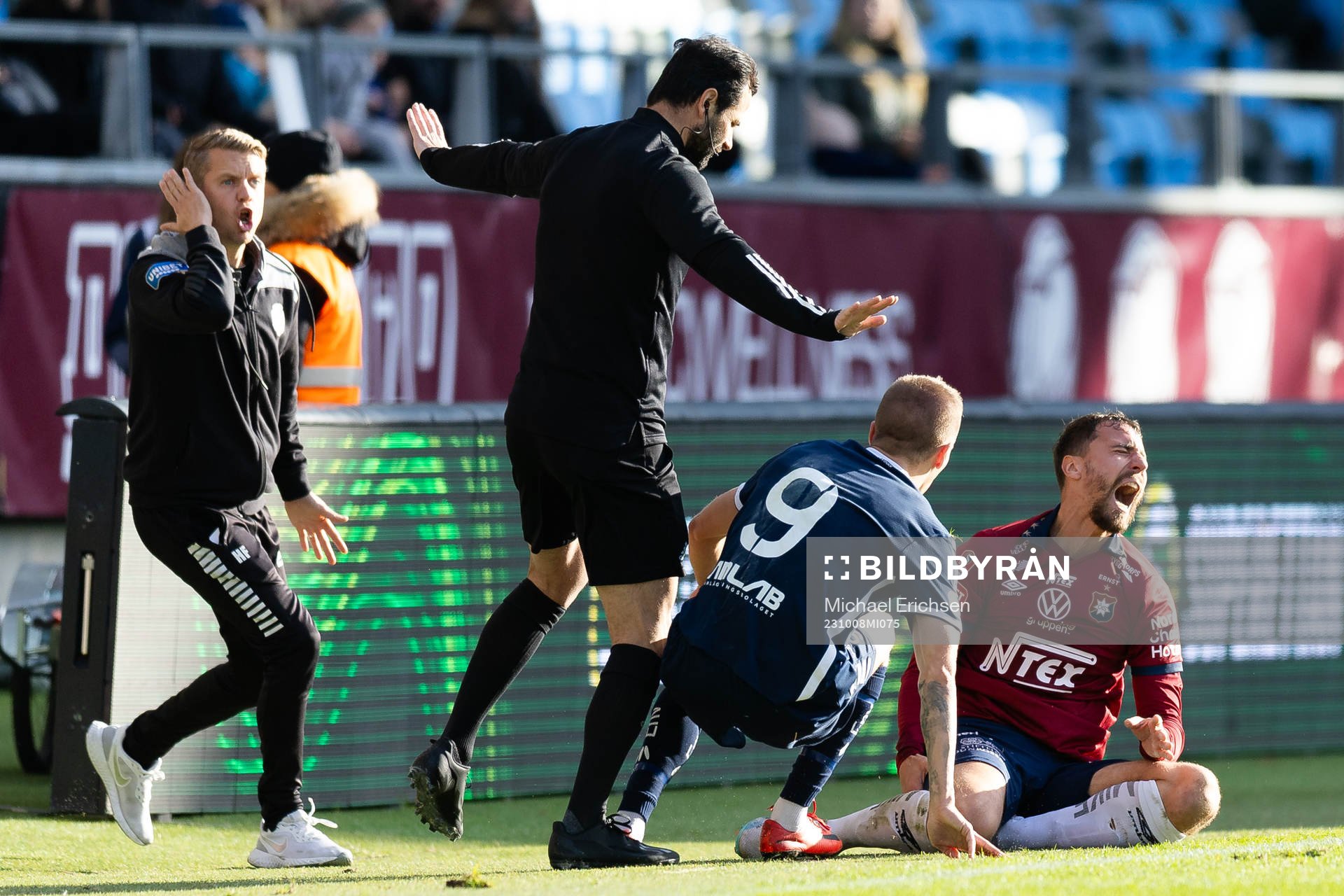 Utsiktens Lucas Hedlund och Örgrytes Jonathan Azulay