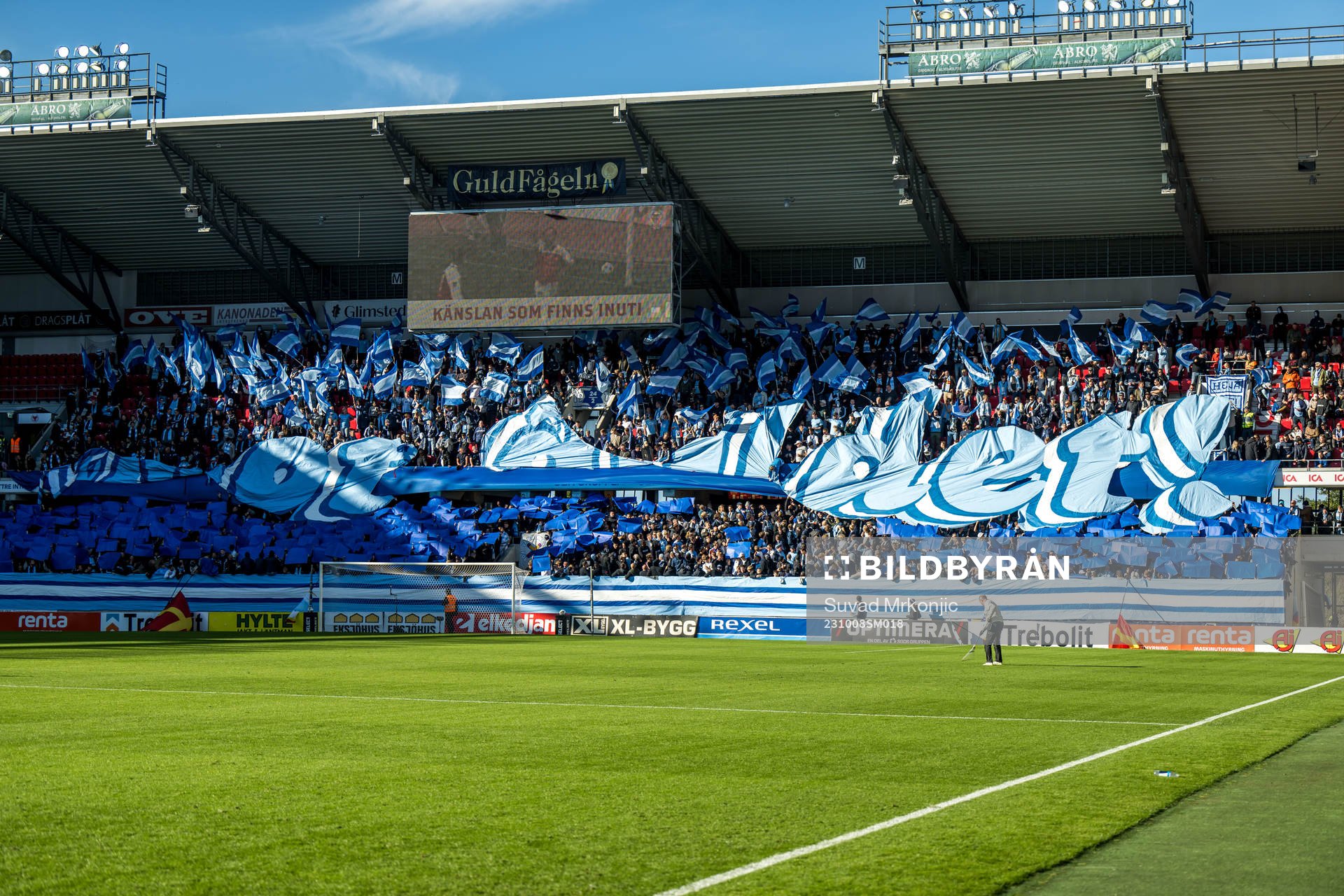 Malmö FFs tifo