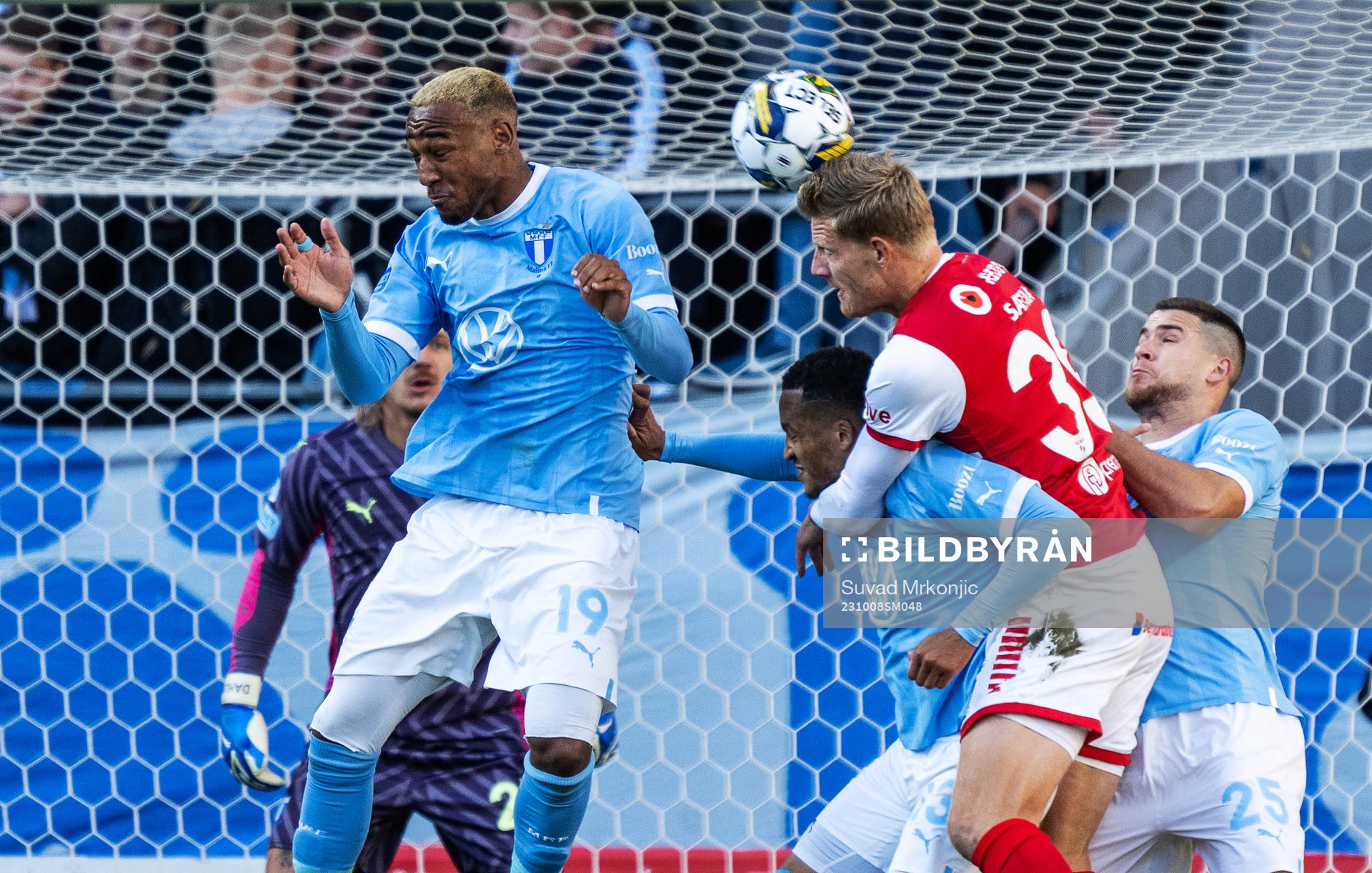Malmö FFs Derek Cornelius och Kalmars Lars Saetra