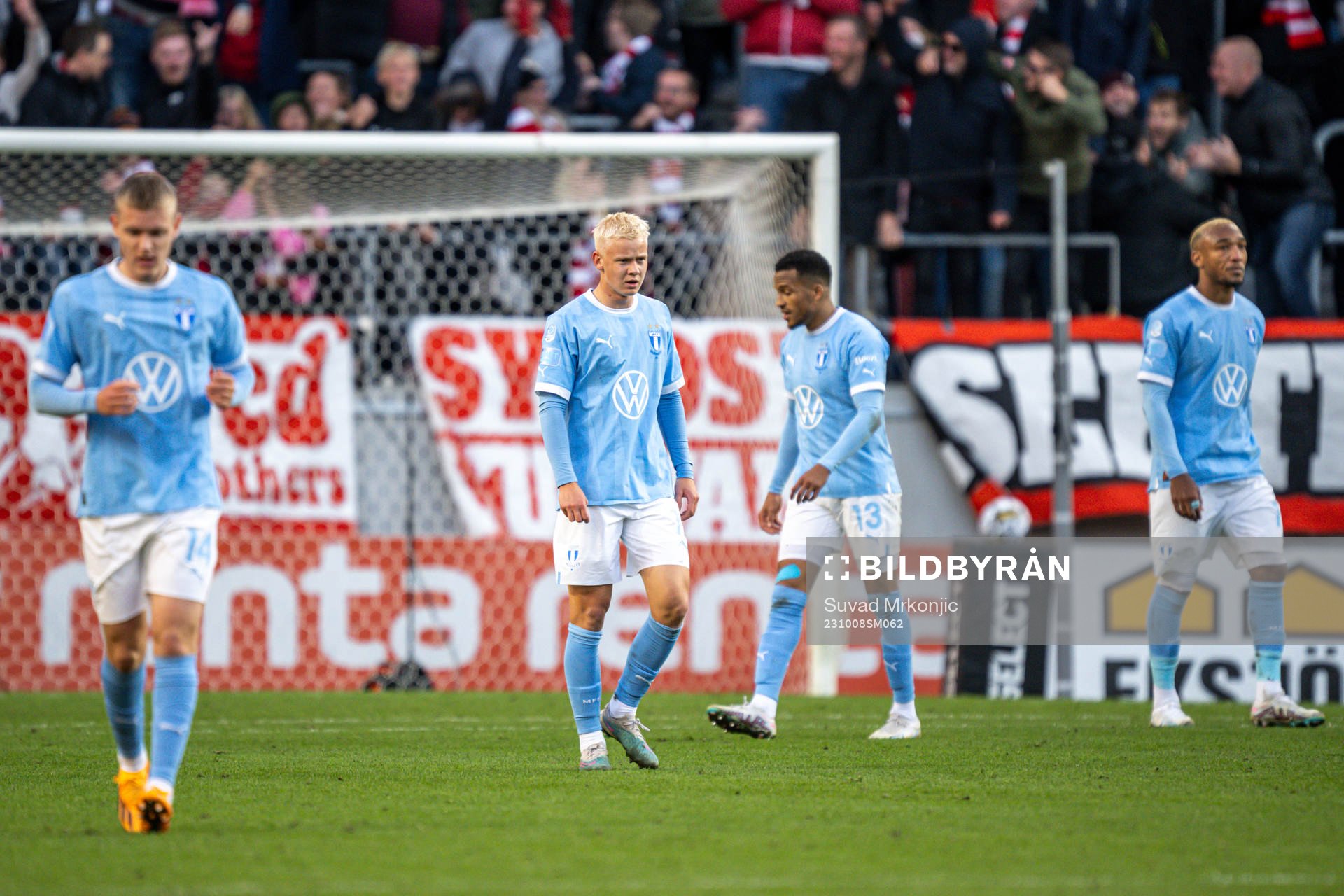 Malmö FFs spelare deppar