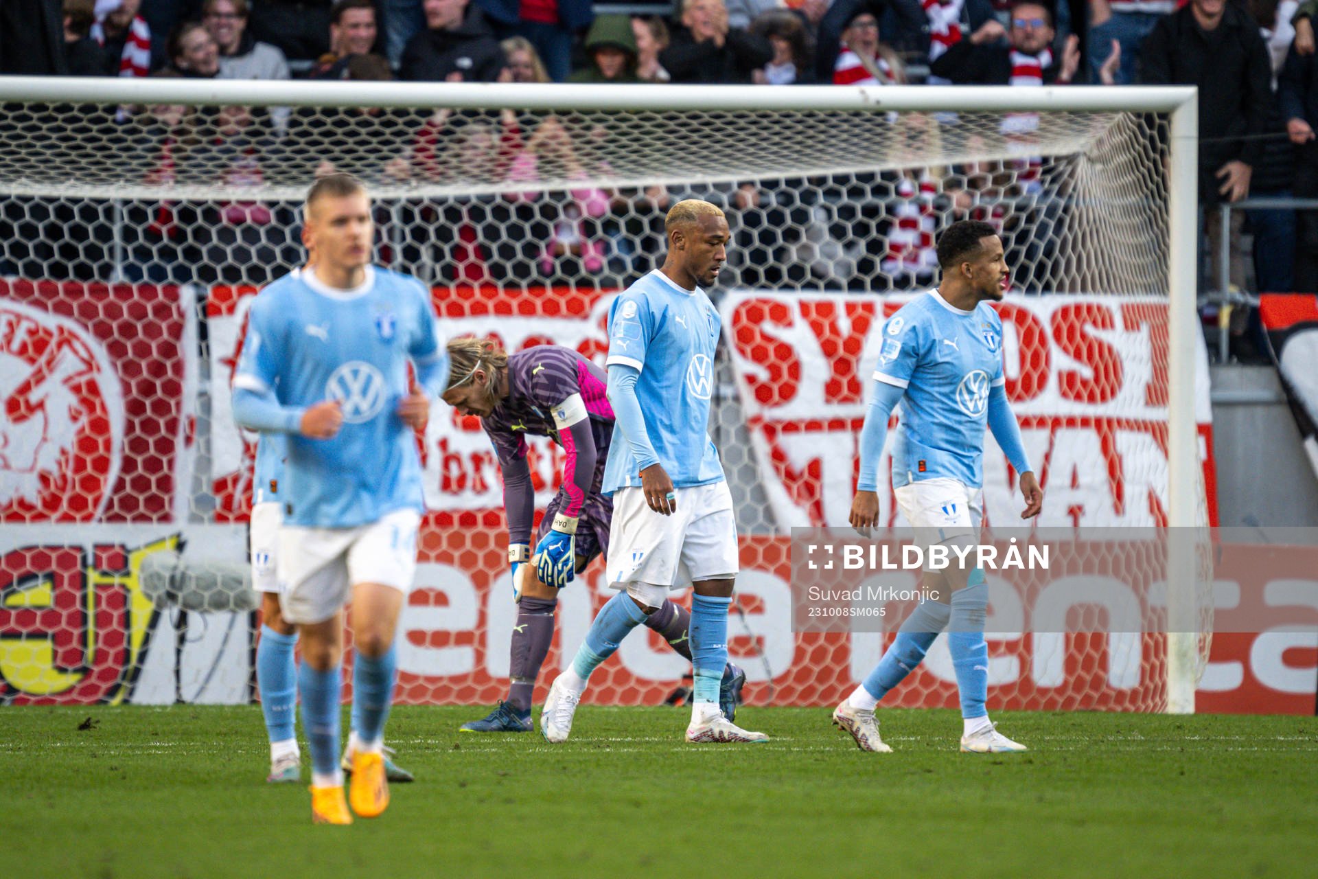 Malmö FFs spelare deppar