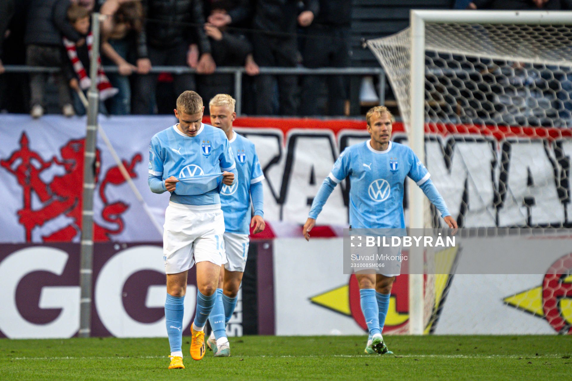 Malmö FFs spelare deppar
