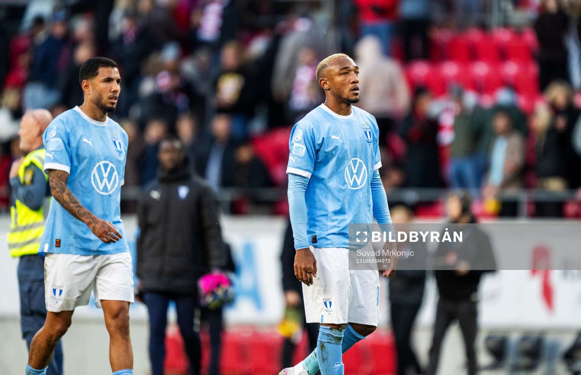 Malmö FFs Derek Cornelius deppar