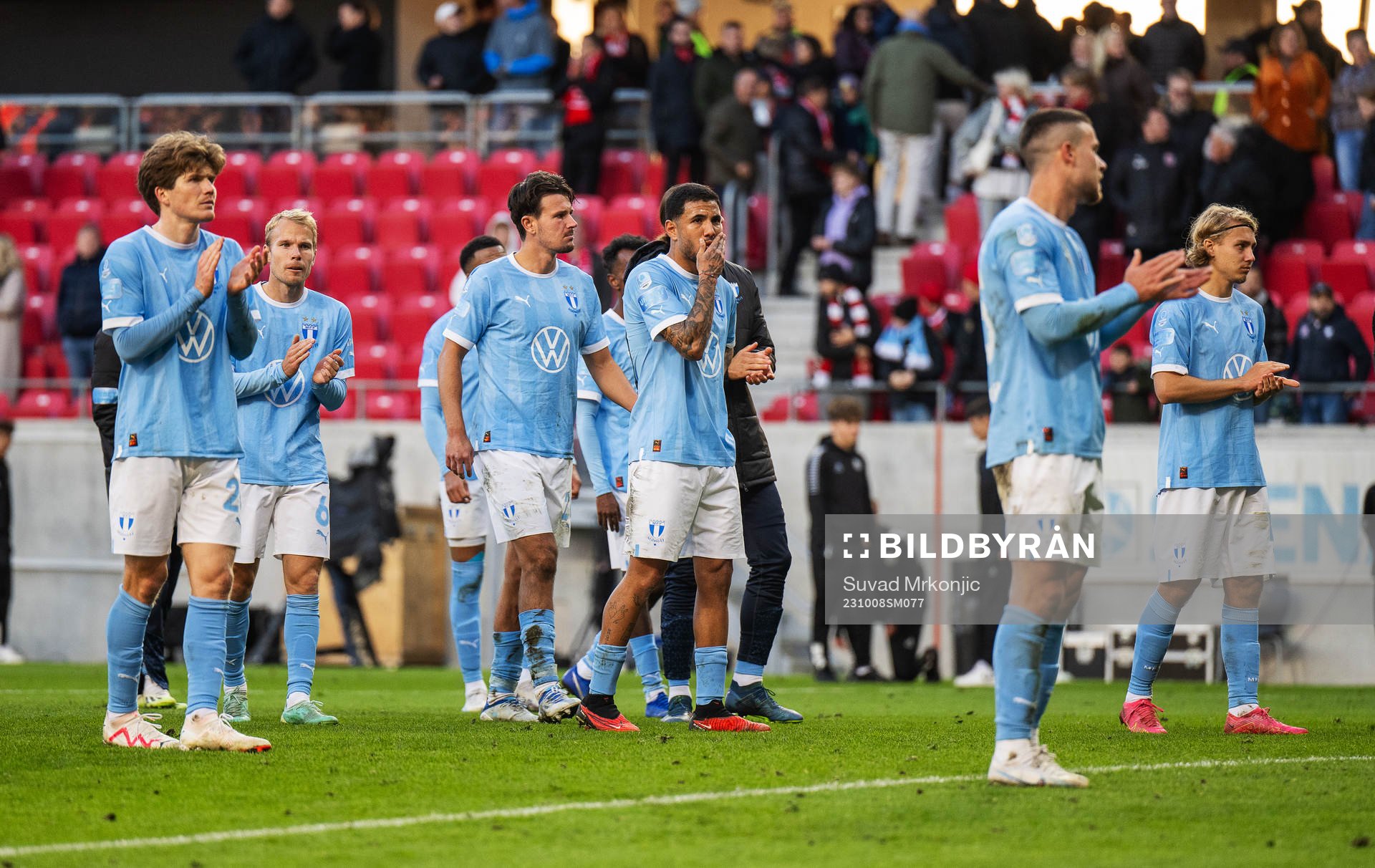 Malmö FFs spelare deppar