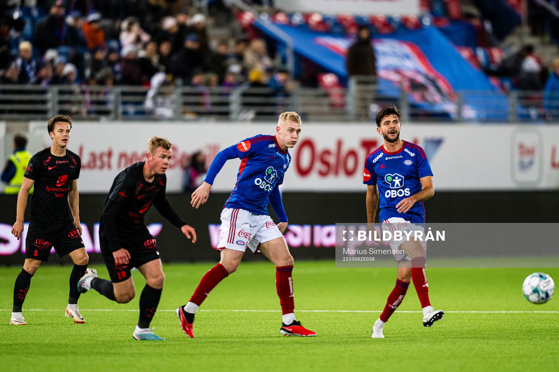 Aune Heggebø of Brann, Henrik Bjørdal and Fredrik Oldrup