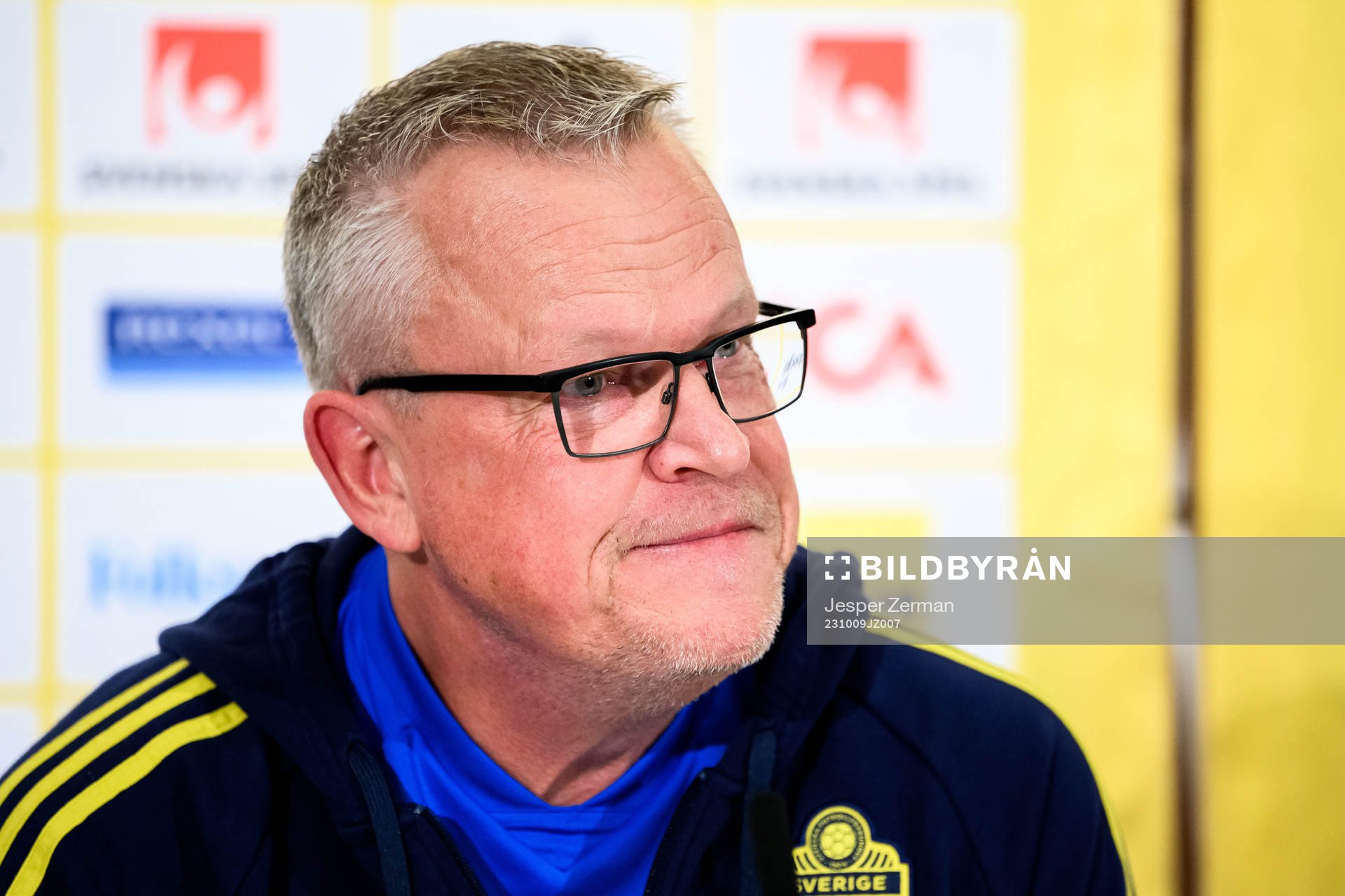 Janne Andersson, head coach of the Swedish men's football
