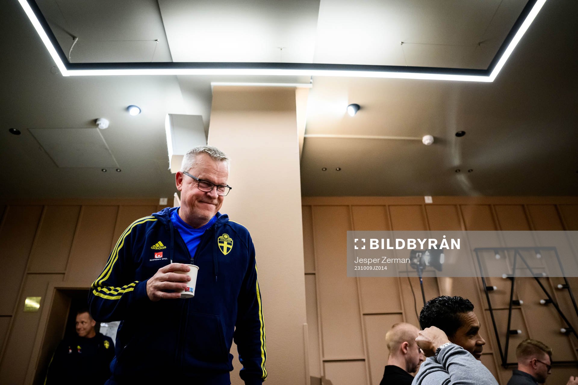Janne Andersson, head coach of the Swedish men's football