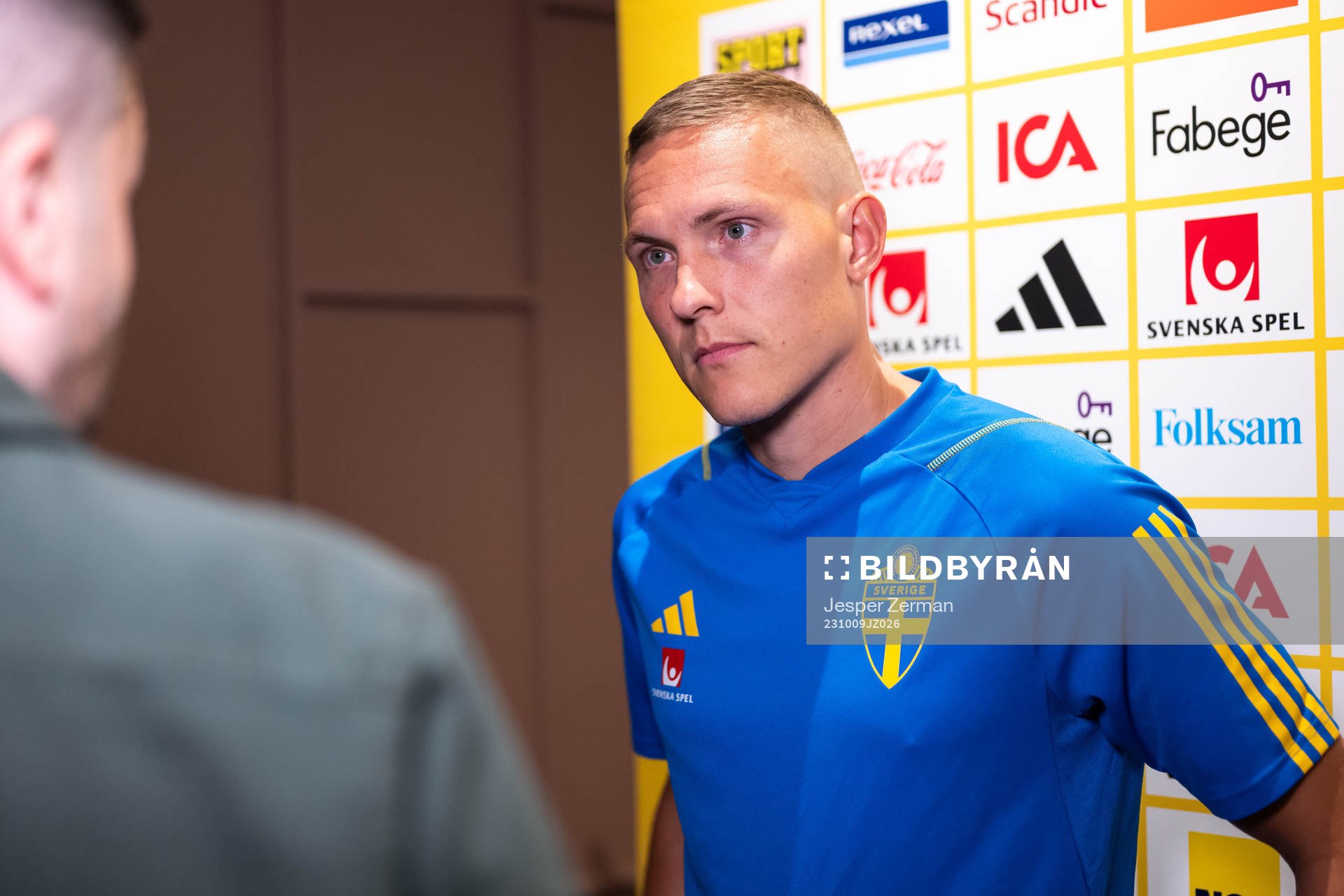 Ludwig Augustinsson of the Swedish men's football national