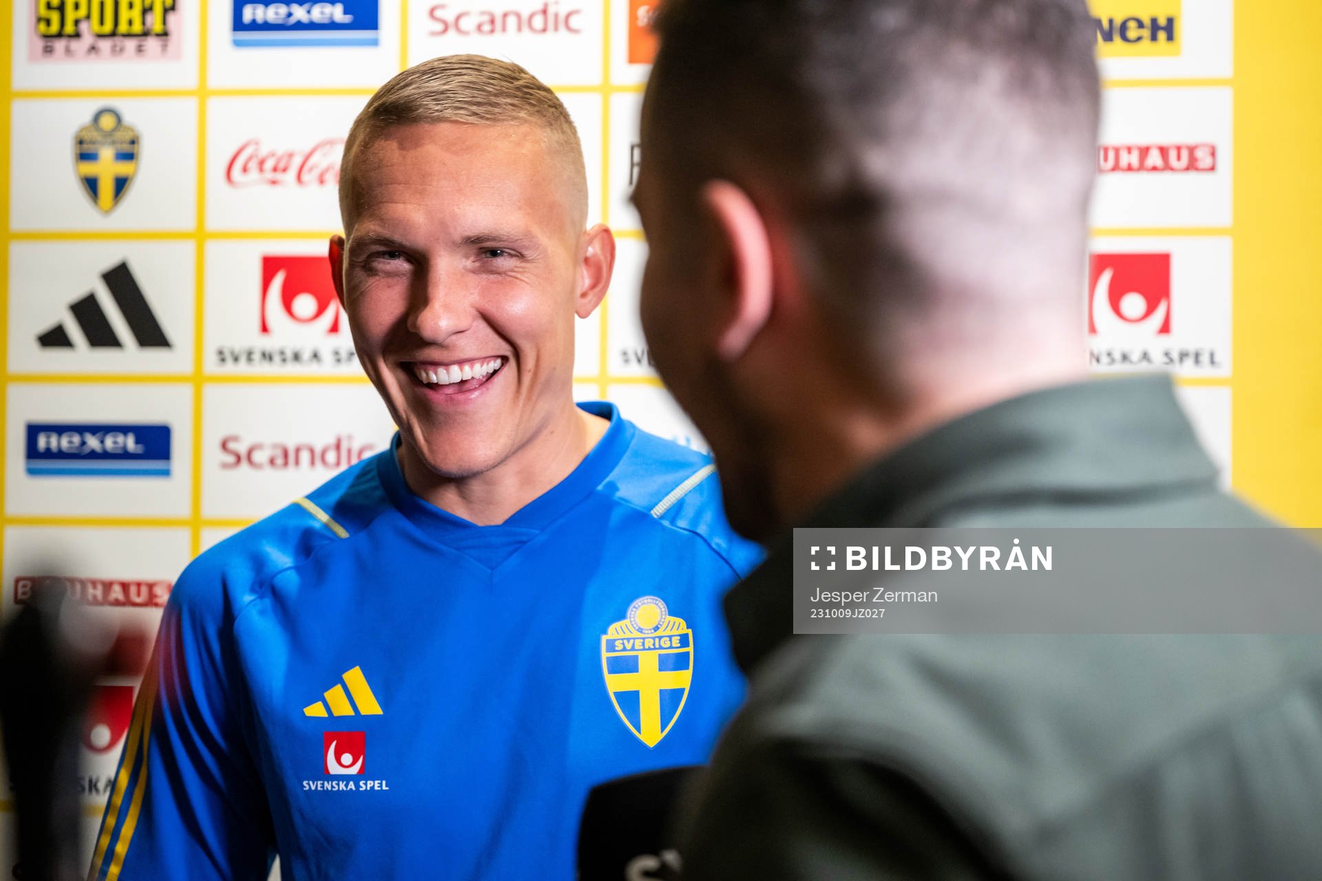 Ludwig Augustinsson of the Swedish men's football national