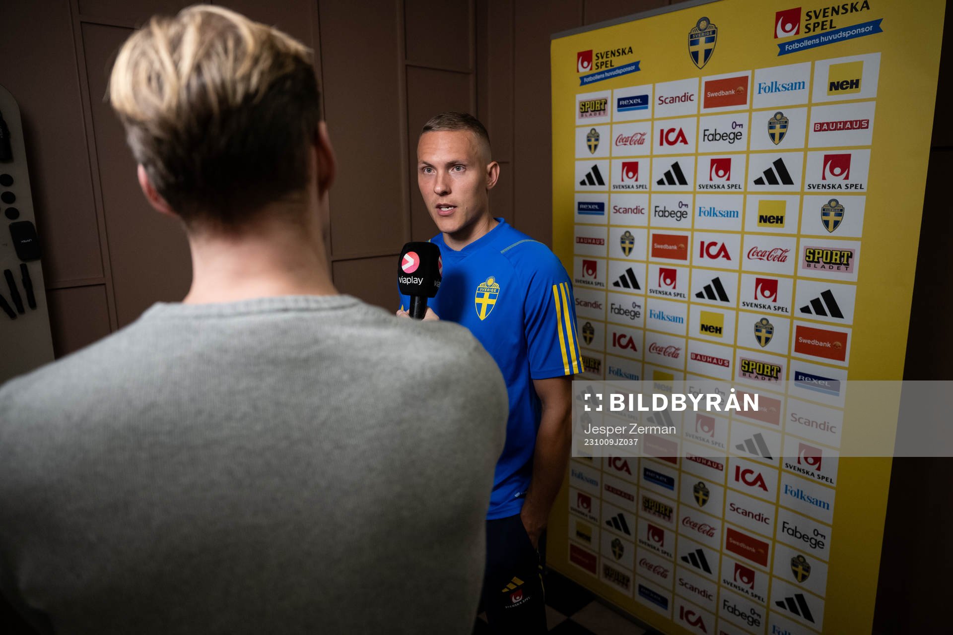 Ludwig Augustinsson of the Swedish men's football national