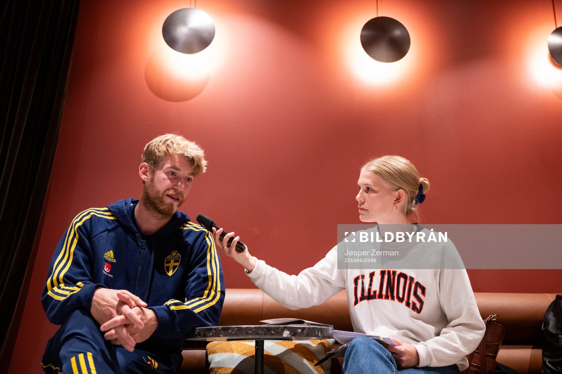 Filip Helander of the Swedish men's football national team