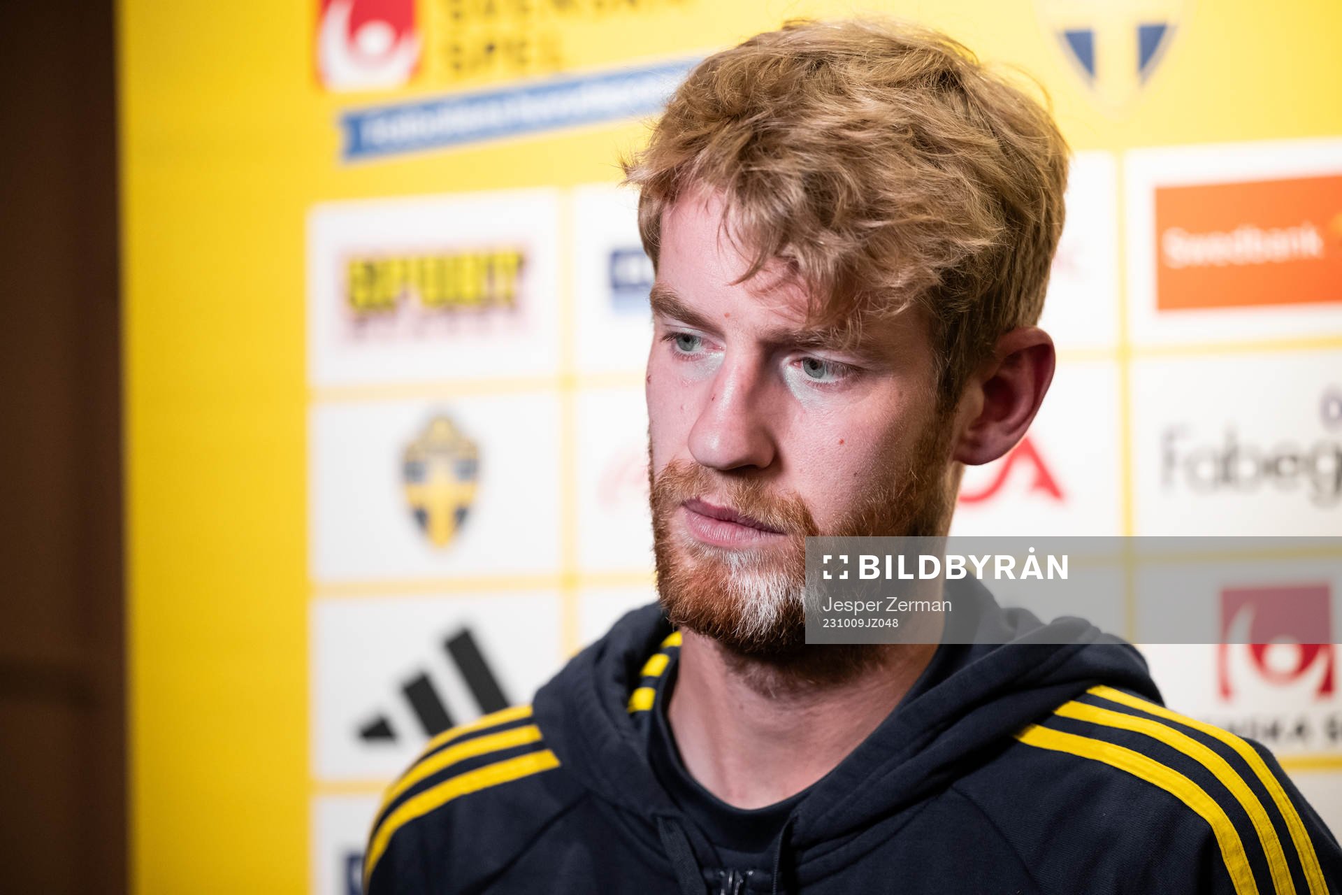 Filip Helander of the Swedish men's football national team