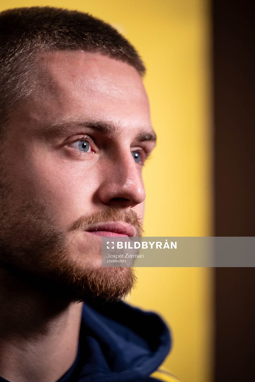 Mattias Svanberg of the Swedish men's football national