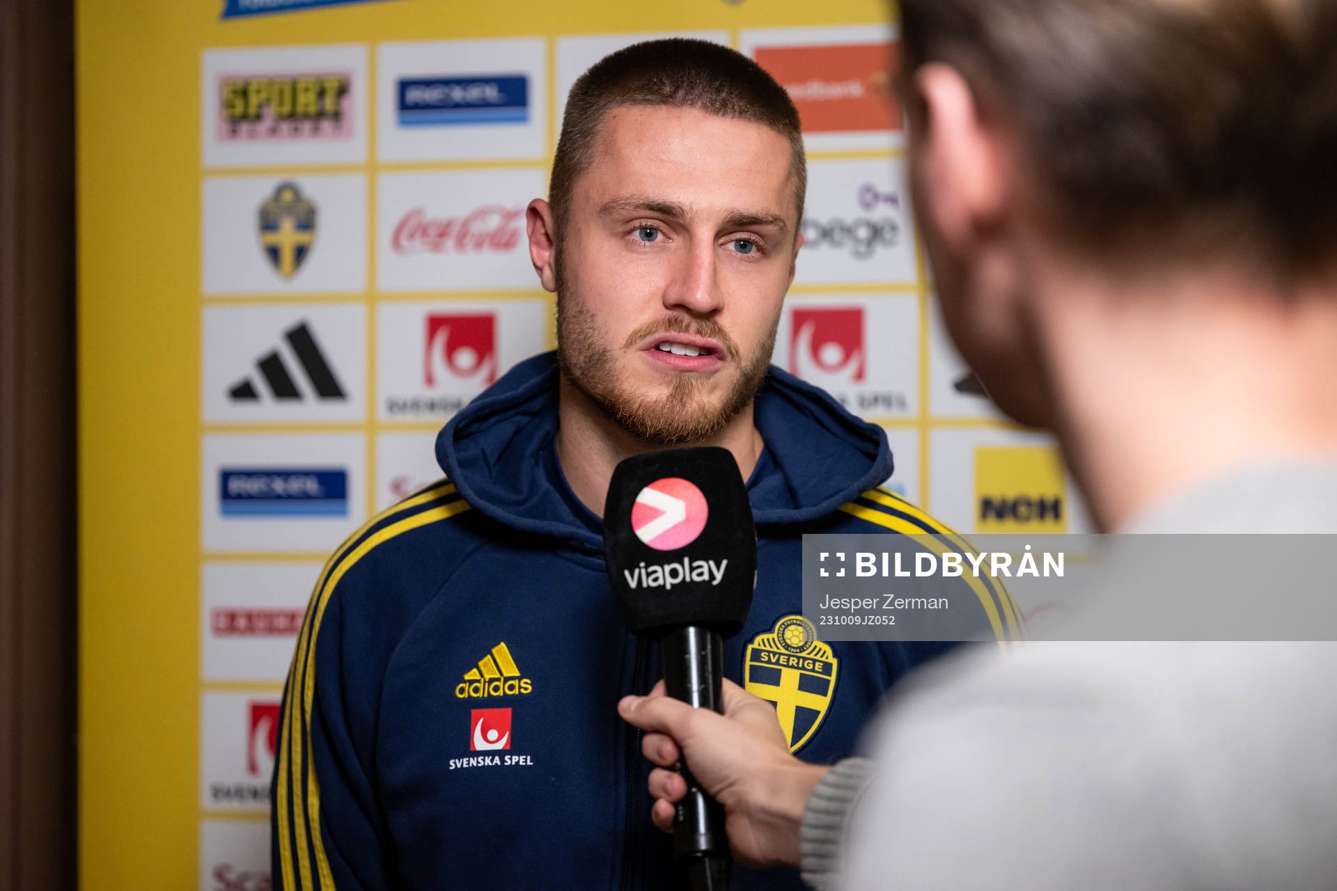 Mattias Svanberg of the Swedish men's football national