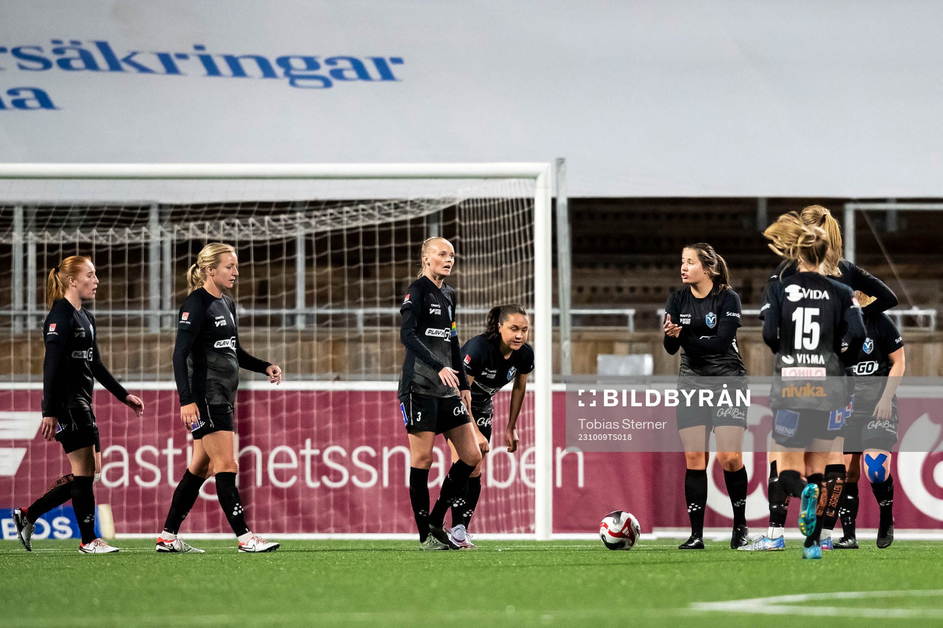 Växjö DFFs spelare deppar