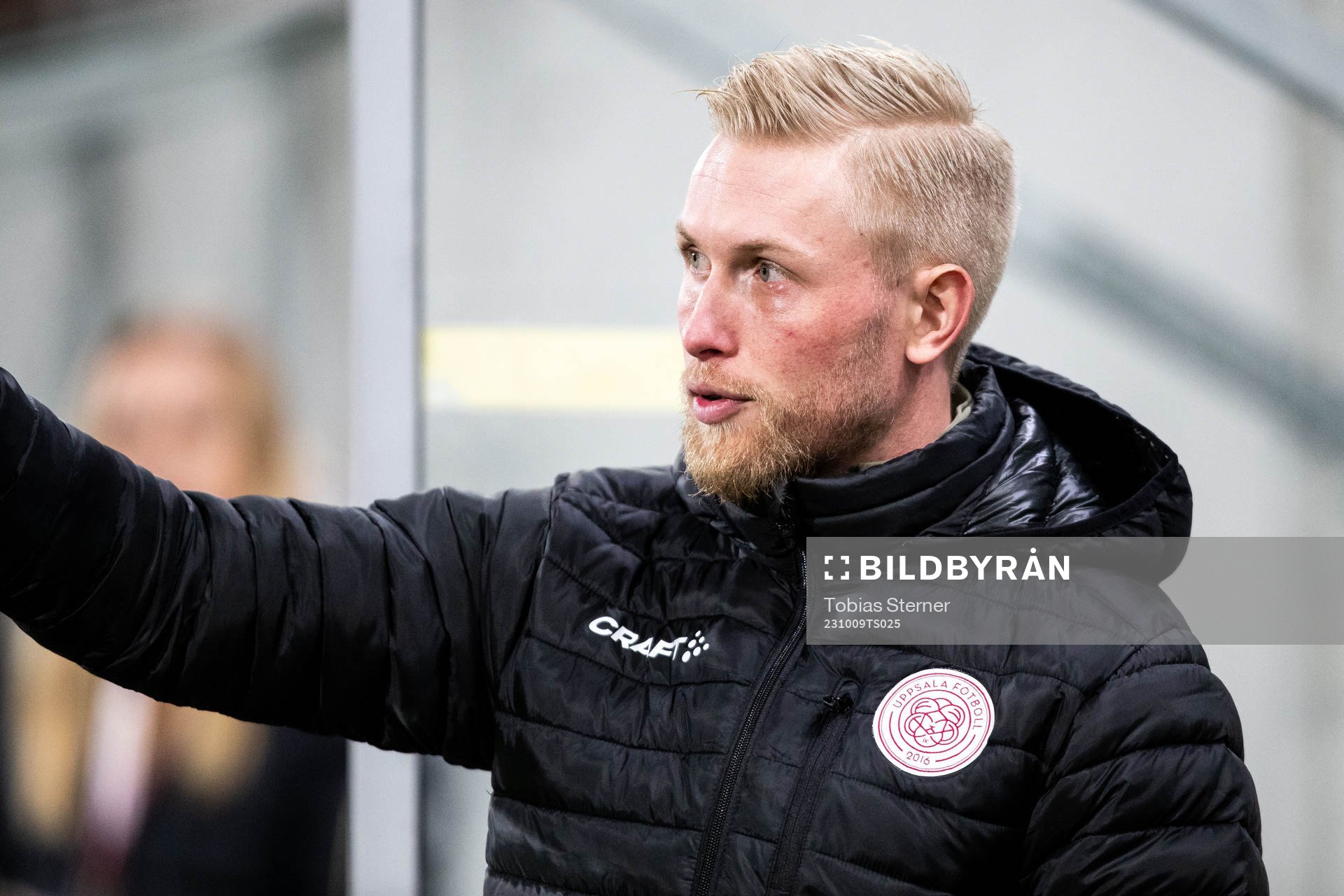 IK Uppsalas tränare Samuel Fagerholm