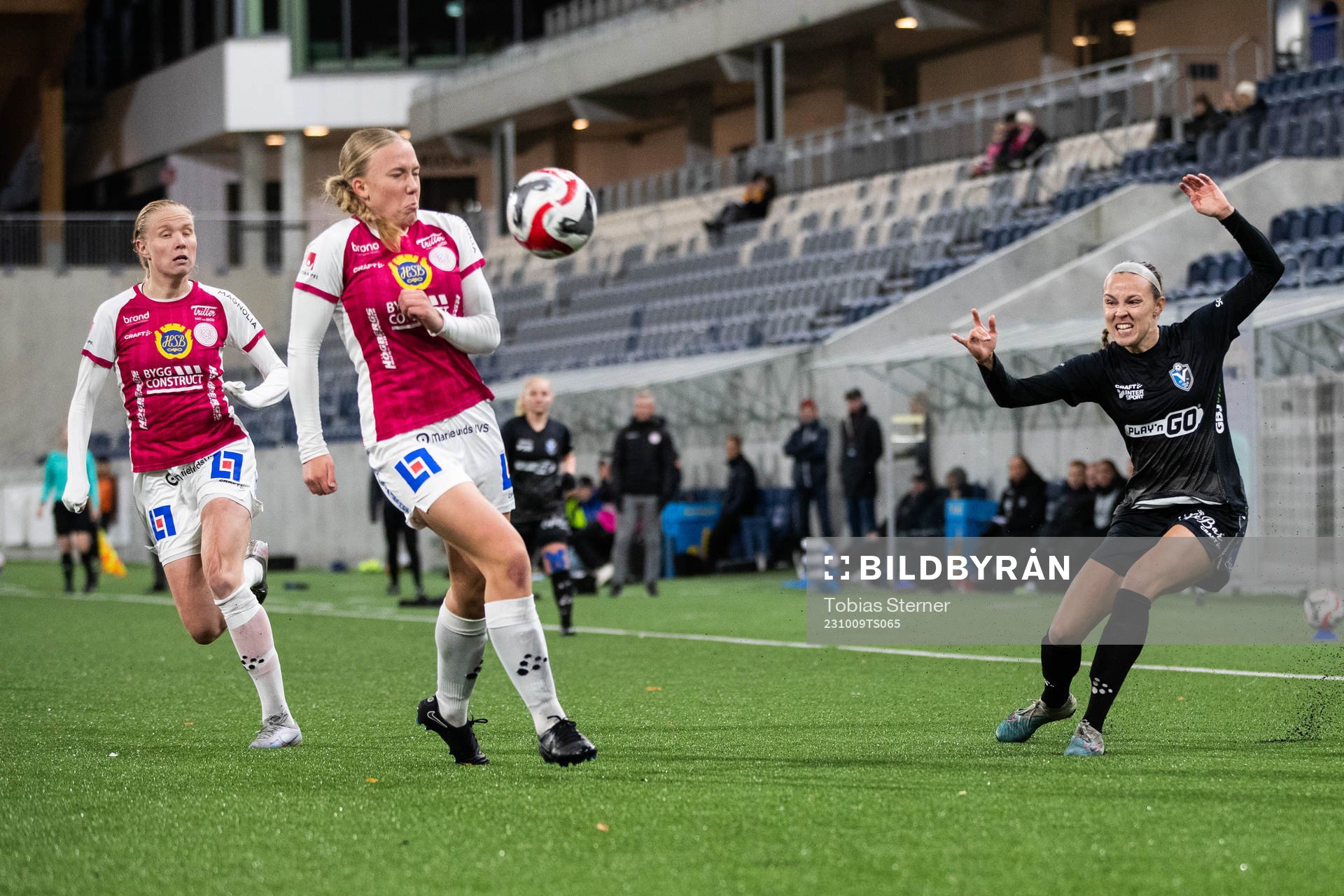 IK Uppsalas Thindra Mattsson och Växjö DFFs Larkin Russel