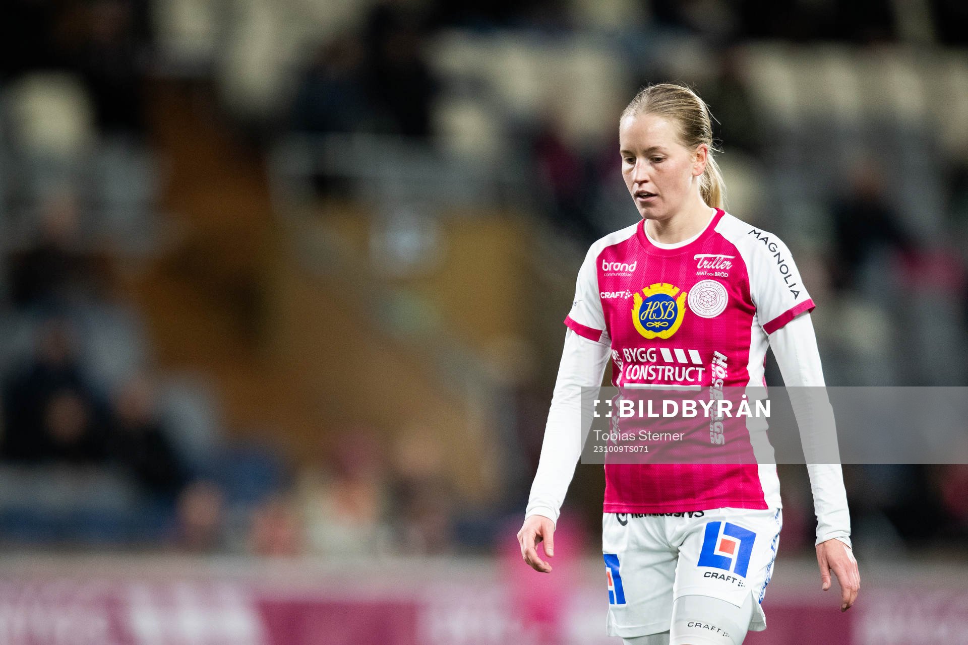 IK Uppsalas Beatrice Gärds deppar