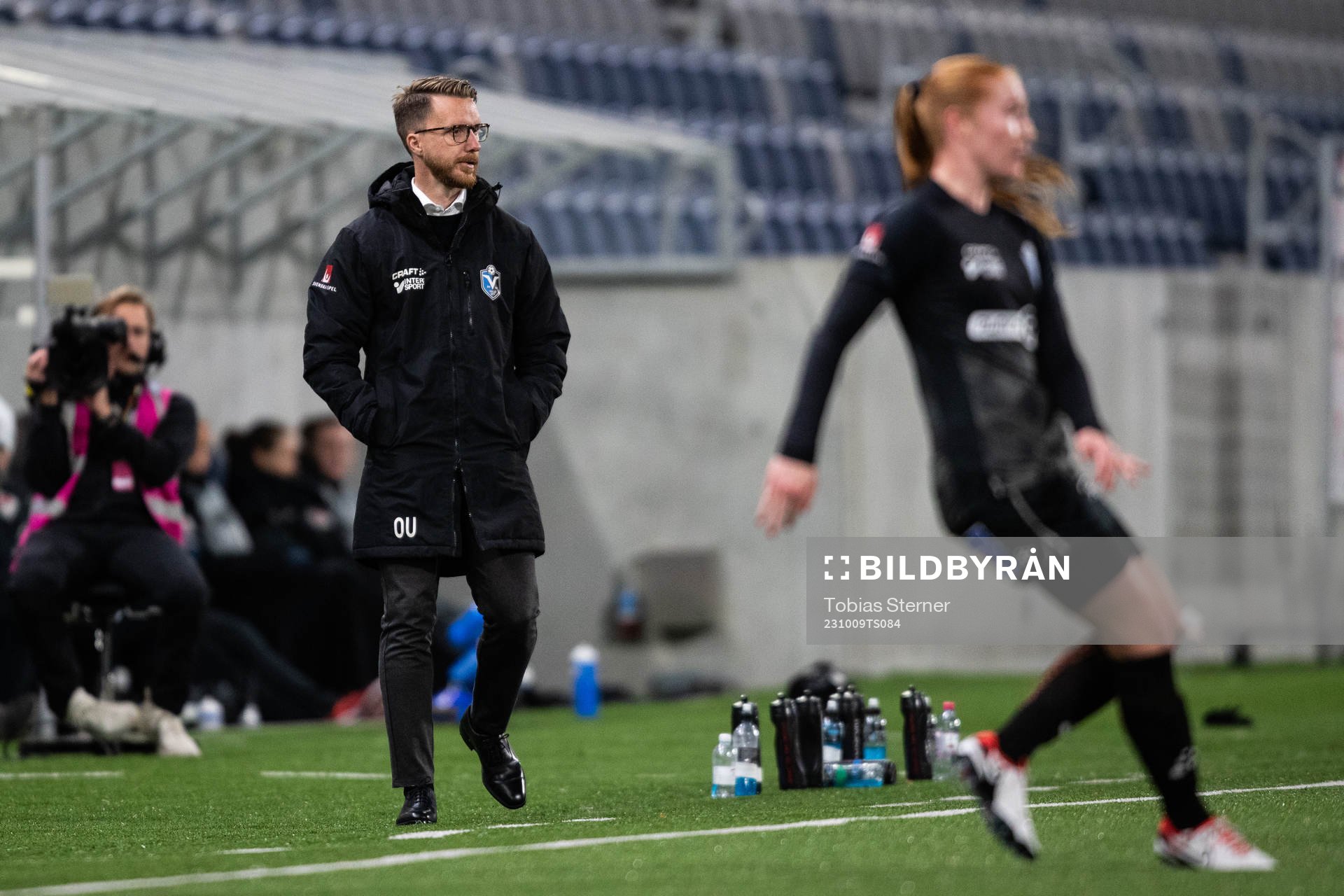 Växjö DFFs tränare Olof Unogård