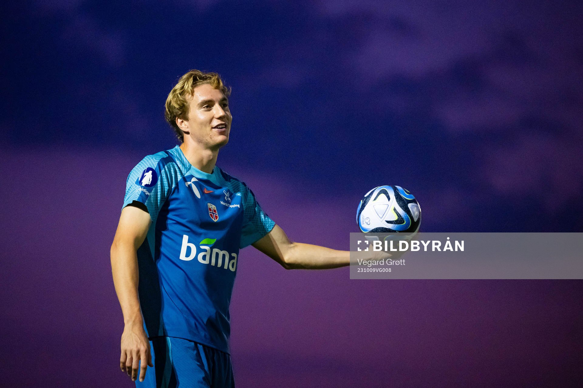 Kristian Thorstvedt of the Norwegian national football team
