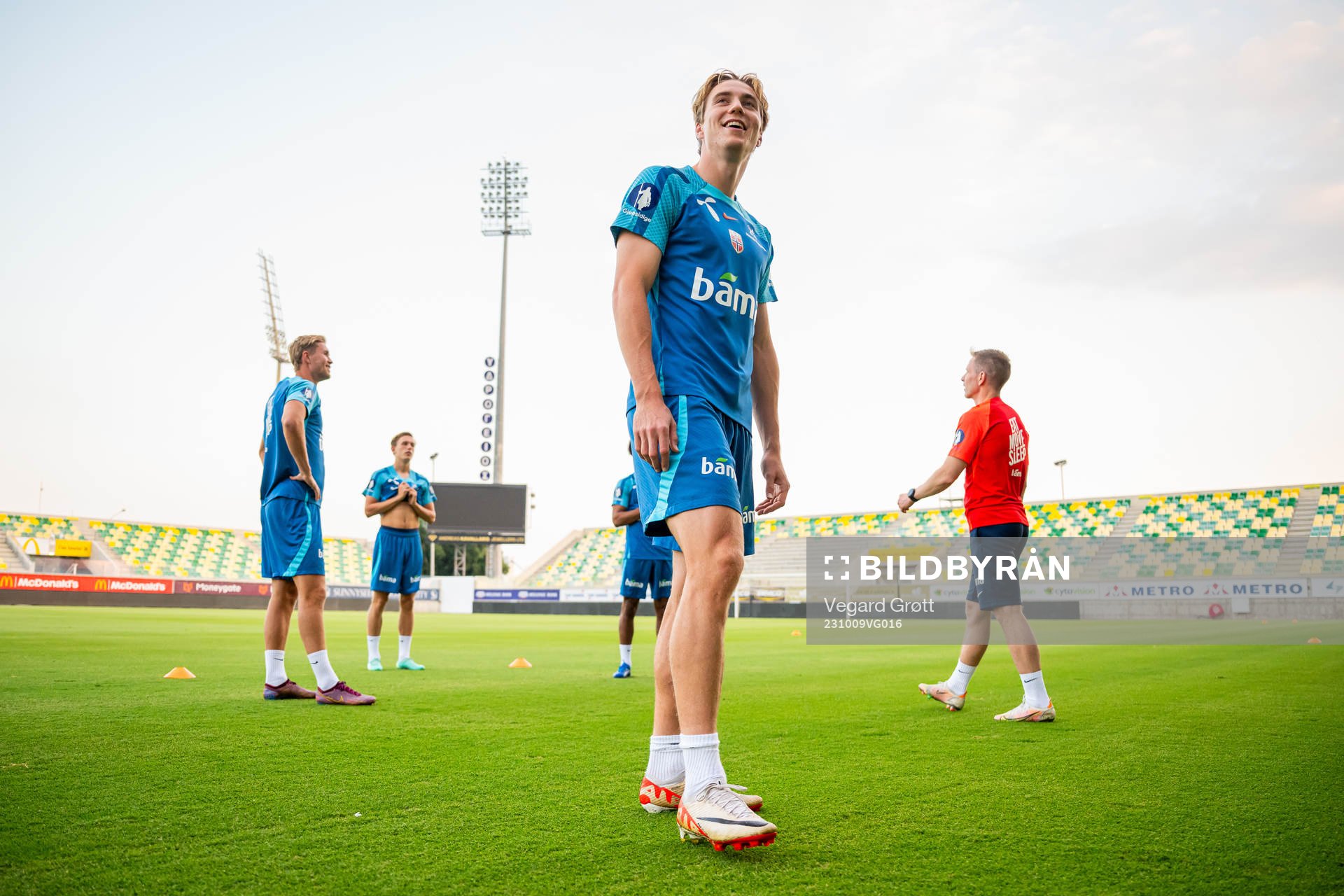 Kristian Thorstvedt of the Norwegian national football team
