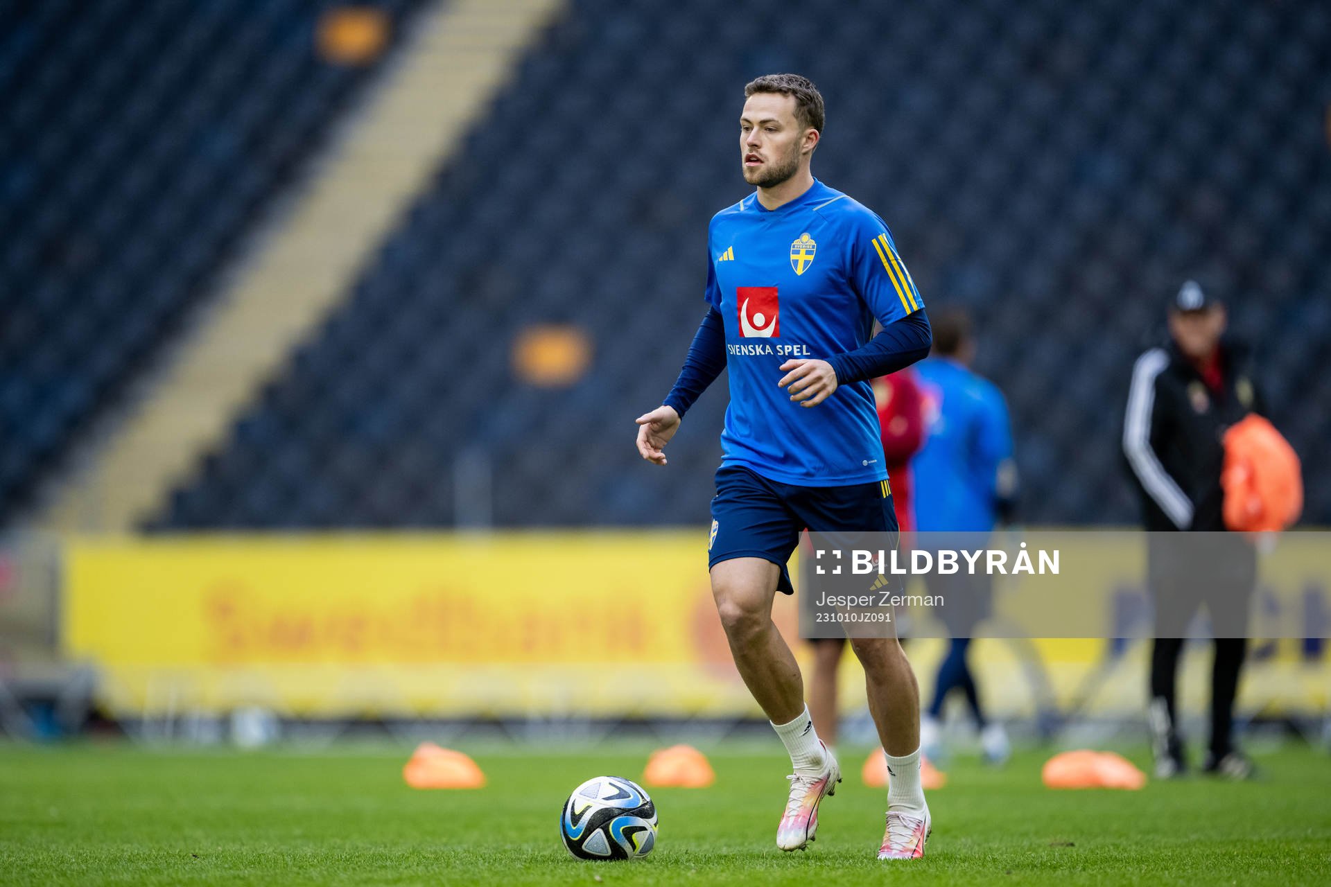 Gabriel Gudmundsson of the Swedish national football team