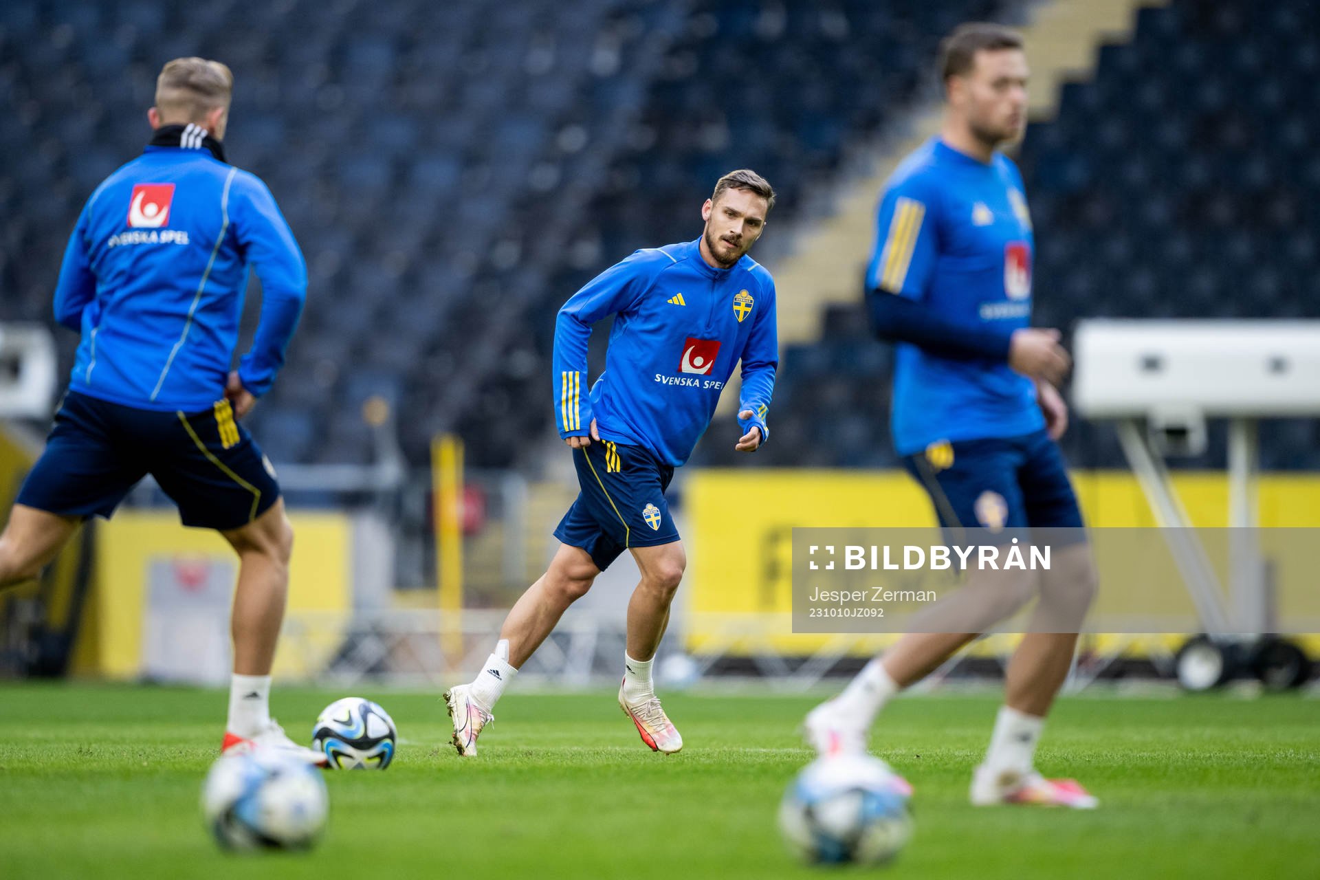 Linus Wahlqvist Egnell of the Swedish national football