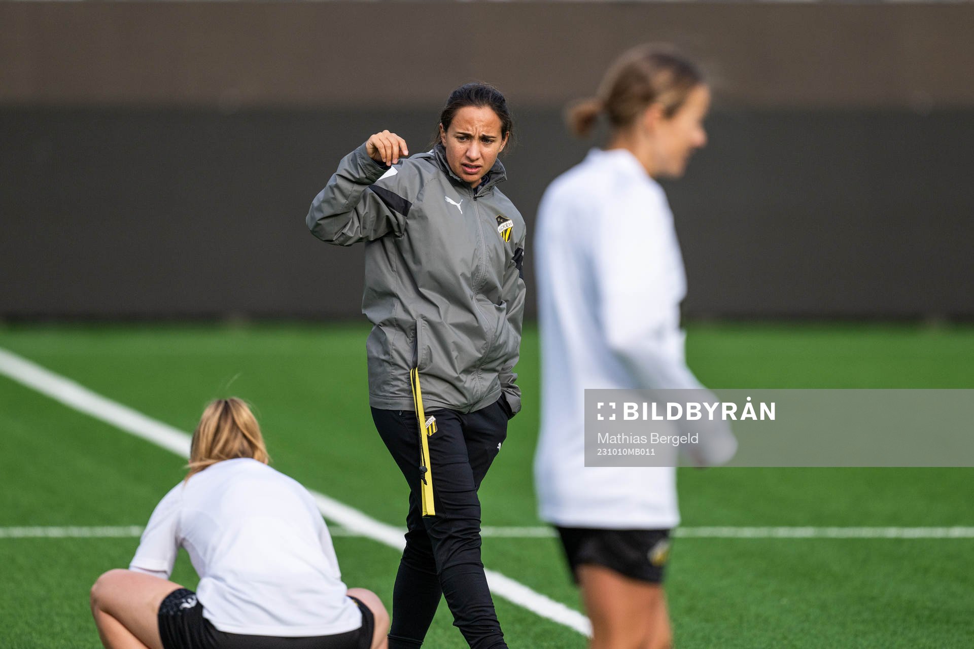 Assistant coach Bri Campos