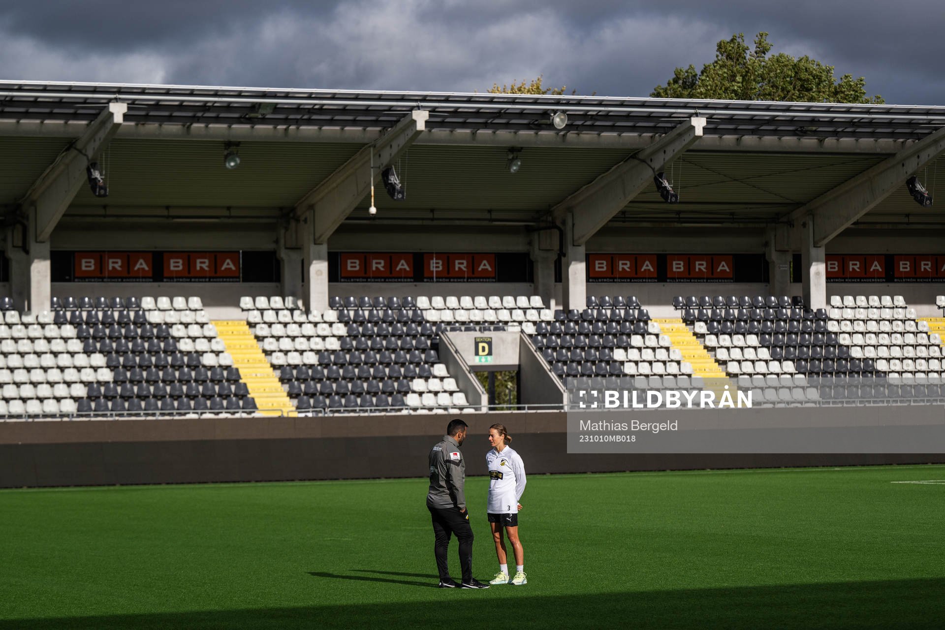 Head coach Mak Lind and Aivi Luik