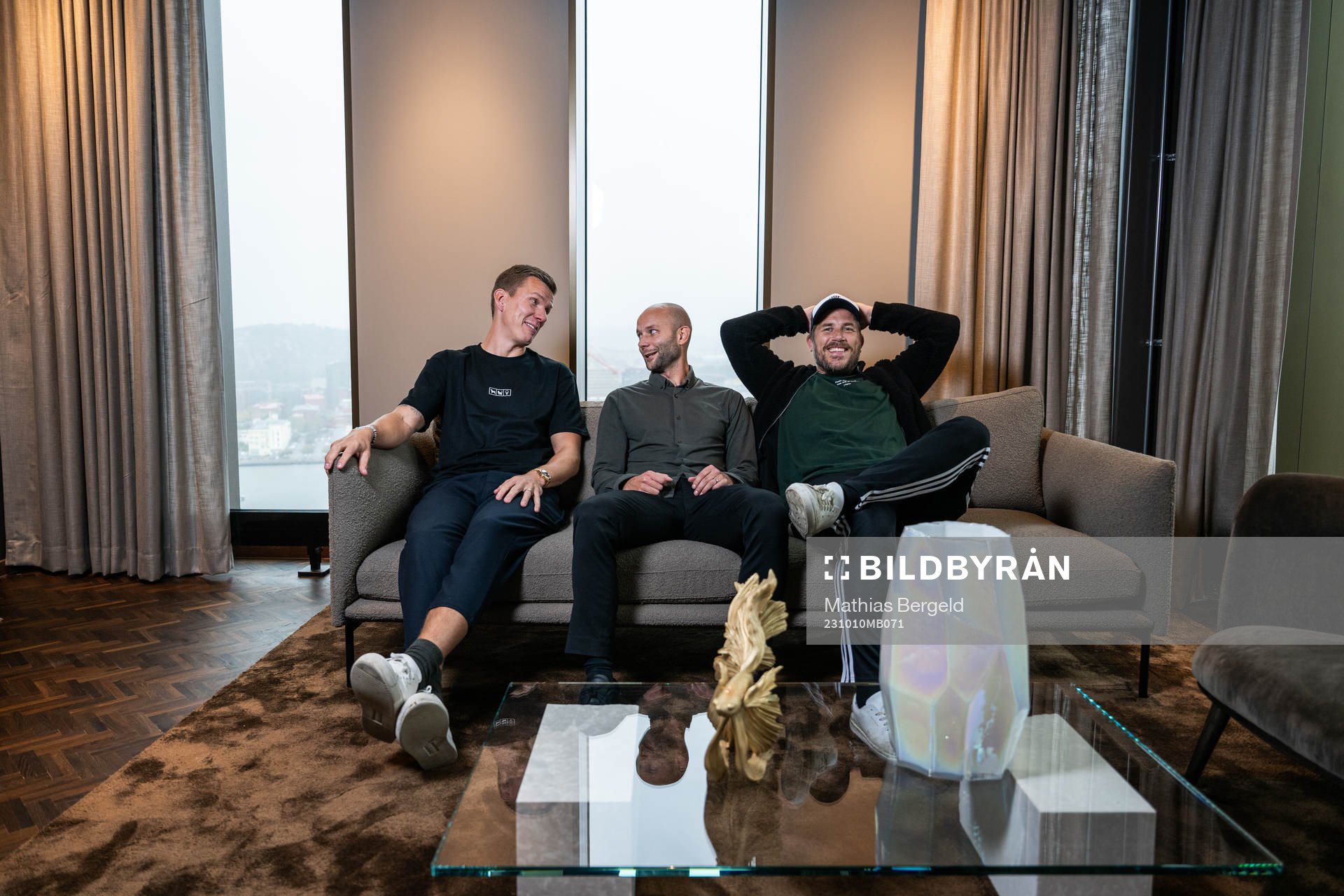 Pontus Wernbloom, Robin Söder och Tobias Hysén