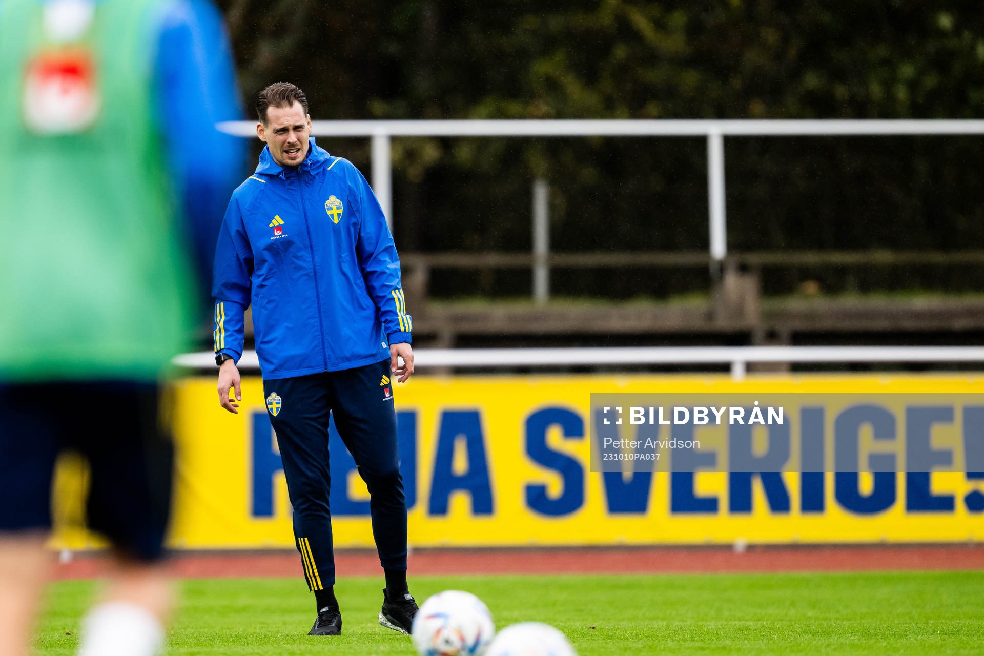 Förbundskapten Daniel Bäckström
