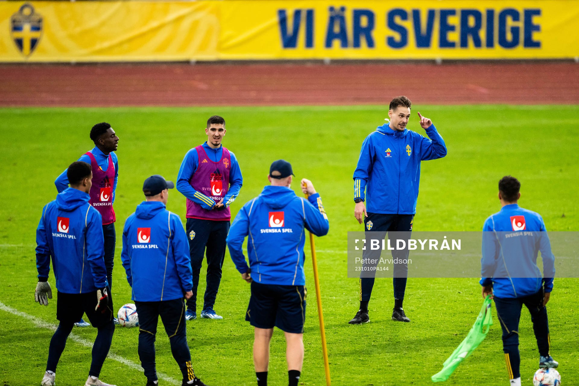 Förbundskapten Daniel Bäckström