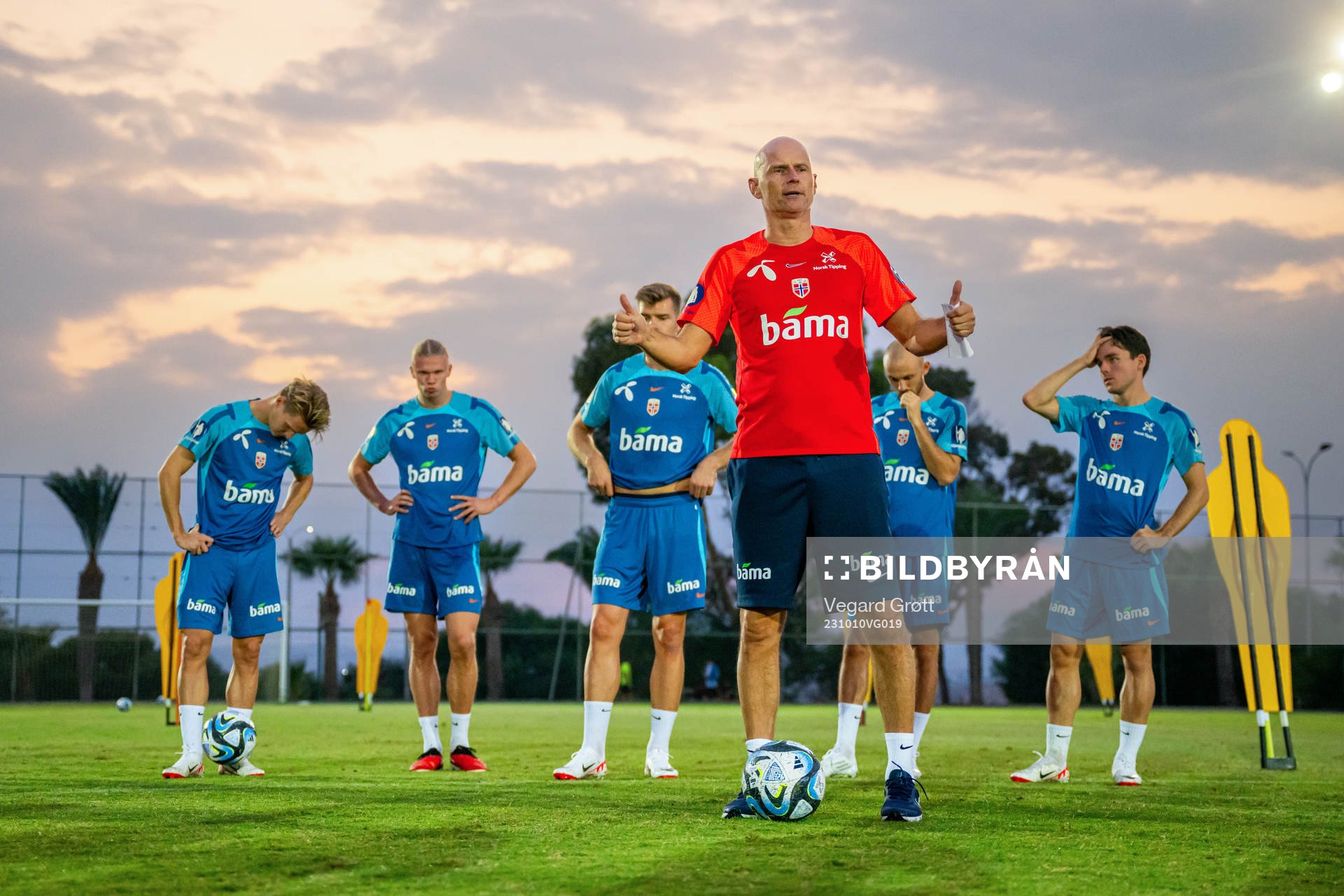 Ståle Solbakken, head coach of the Norwegian national