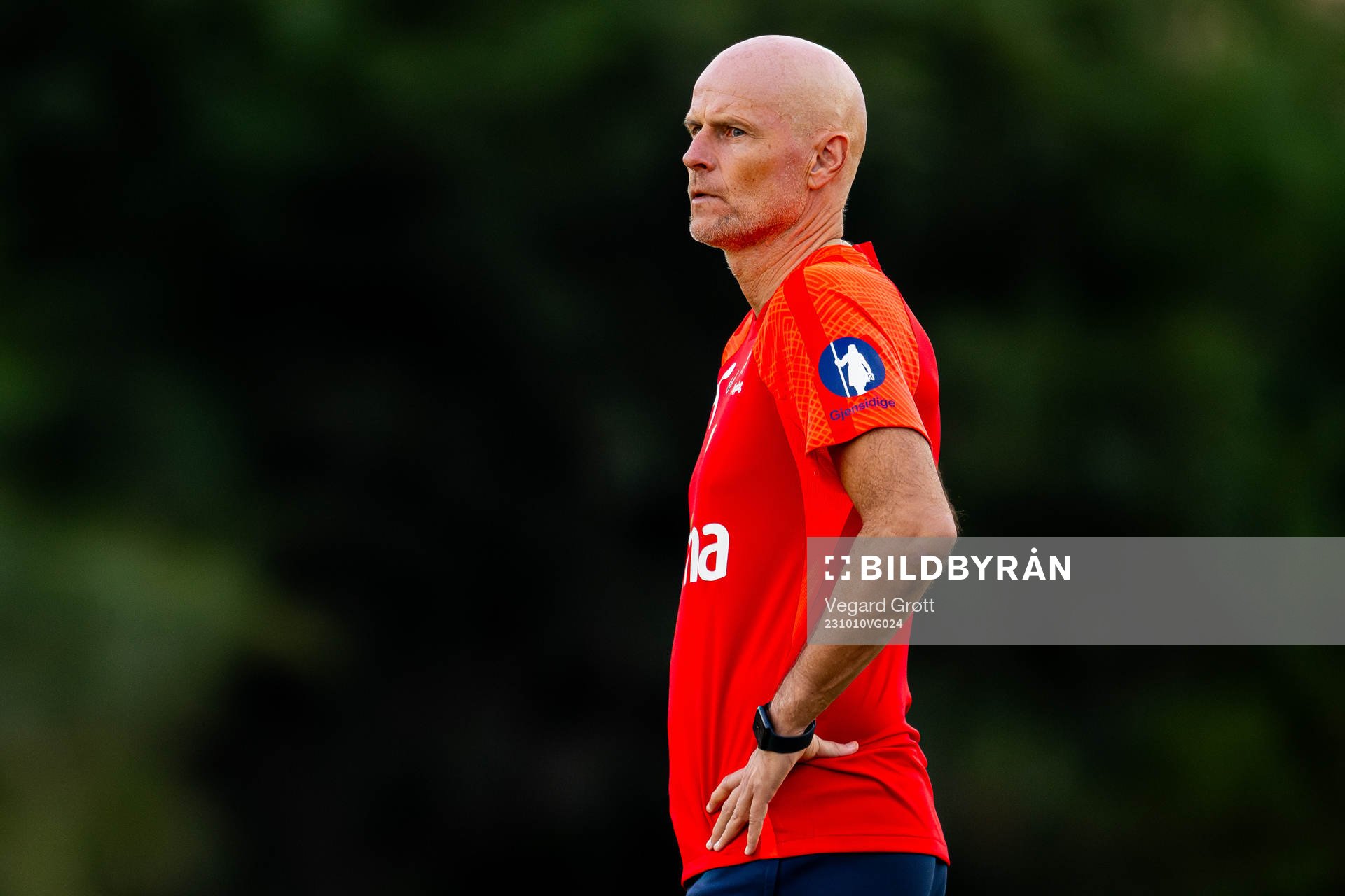 Ståle Solbakken, head coach of the Norwegian national