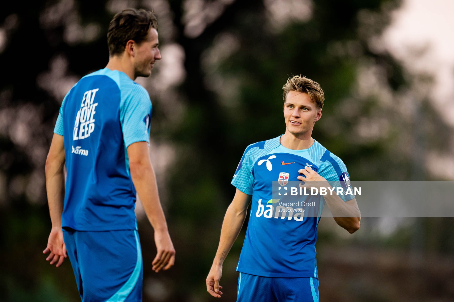 Martin Ødegaard of the Norwegian national football team