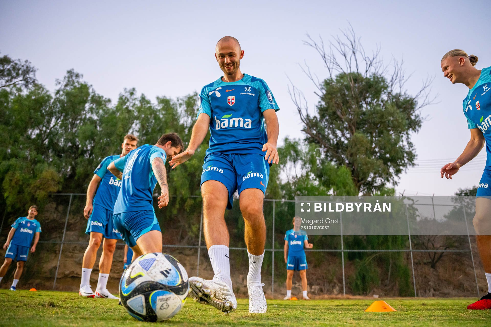 Fredrik Aursnes of the Norwegian national football team