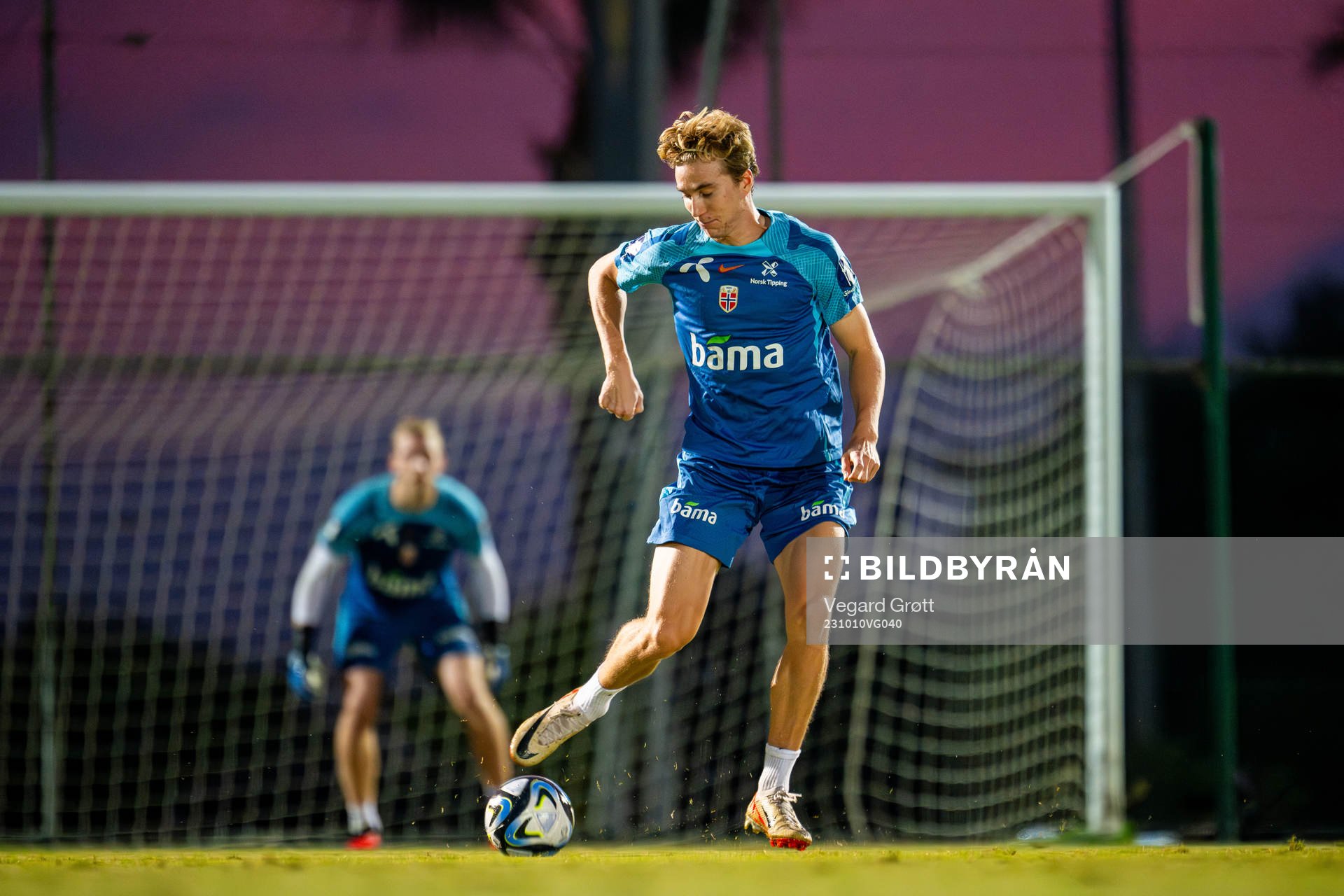Kristian Thorstvedt of the Norwegian national football team