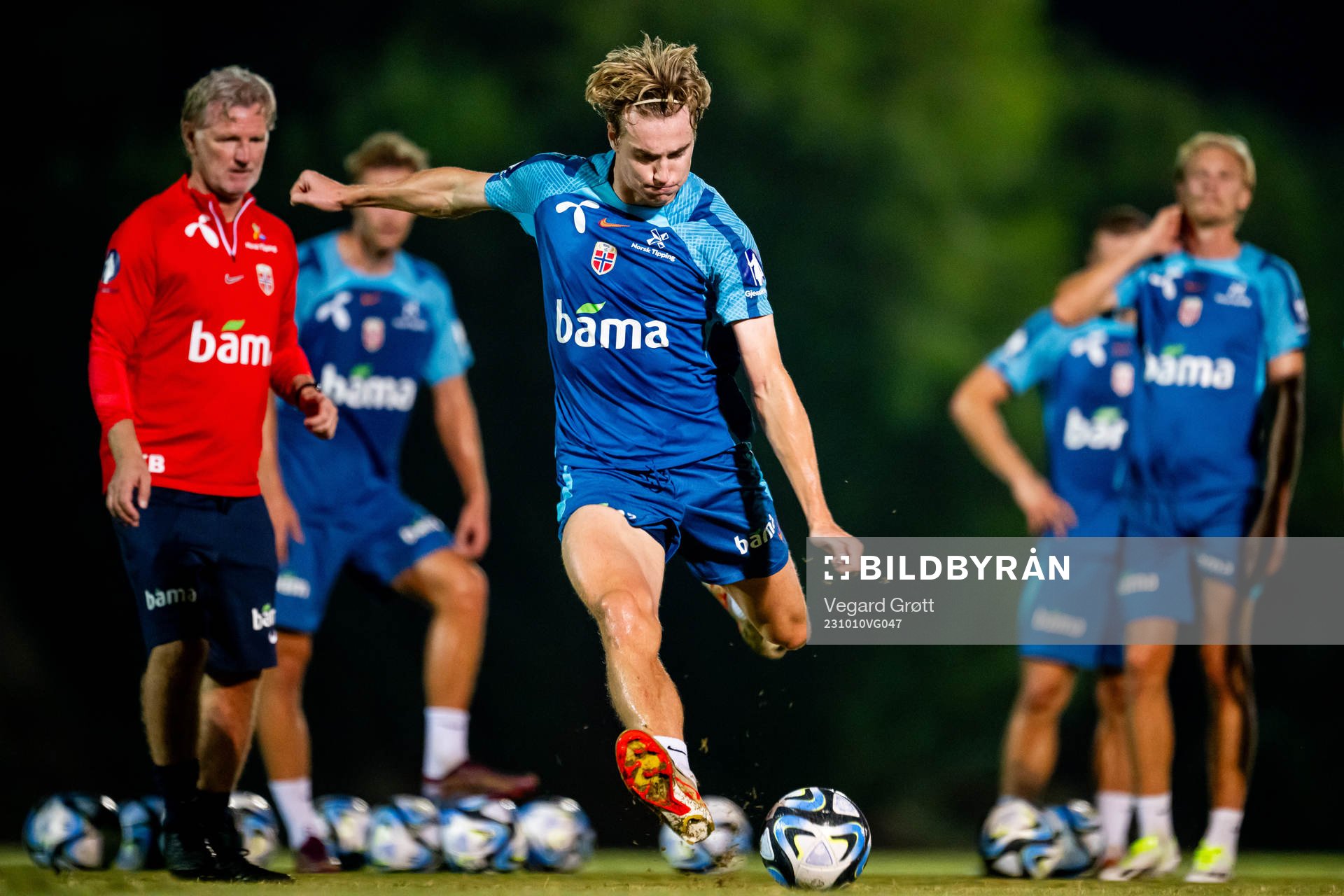 Kristian Thorstvedt of the Norwegian national football team