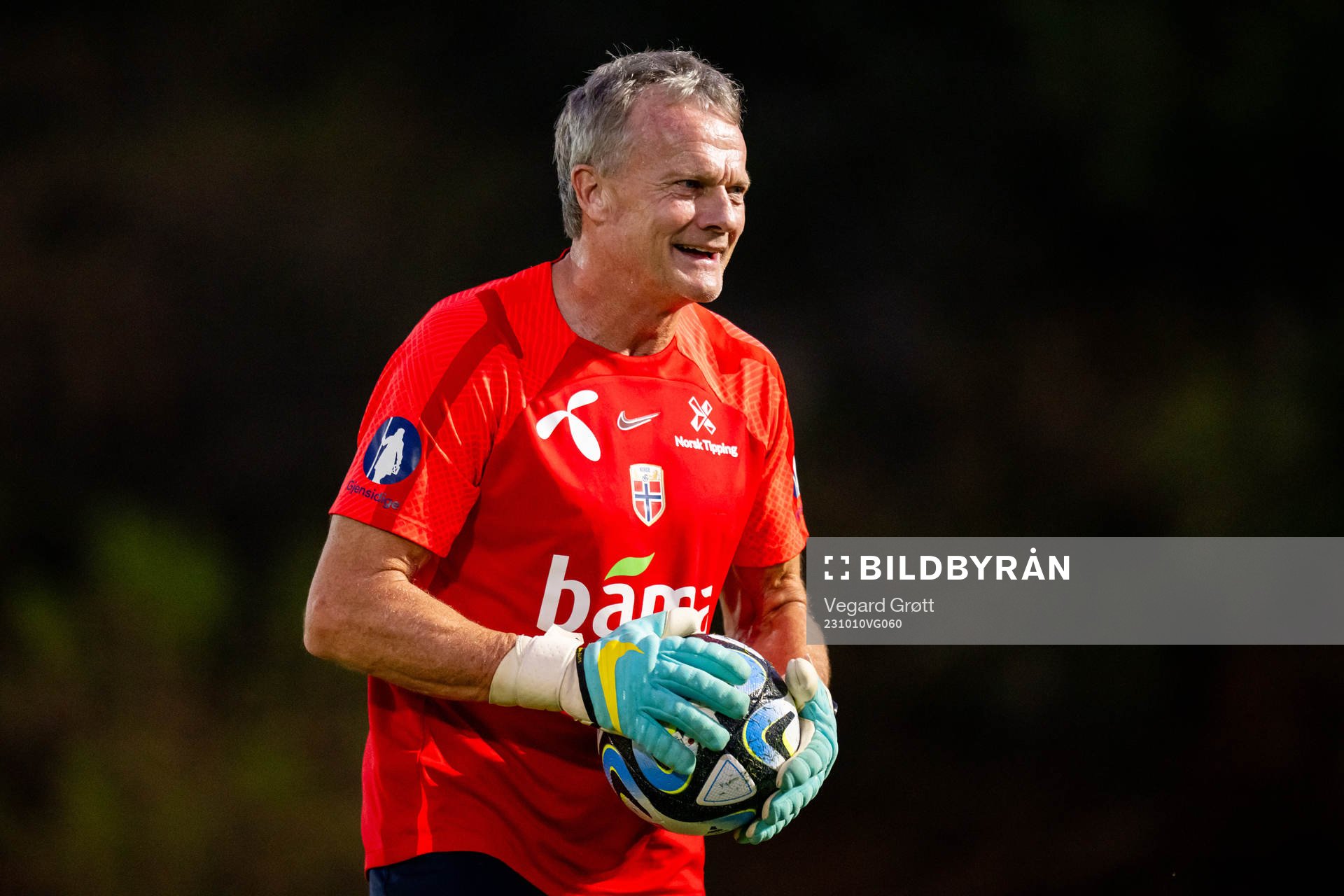 Frode Grodås, goalkeeper coach of the Norwegian national