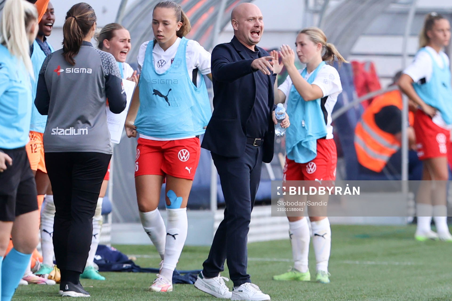 Head coach Joel Kjetselberg of Rosengård
