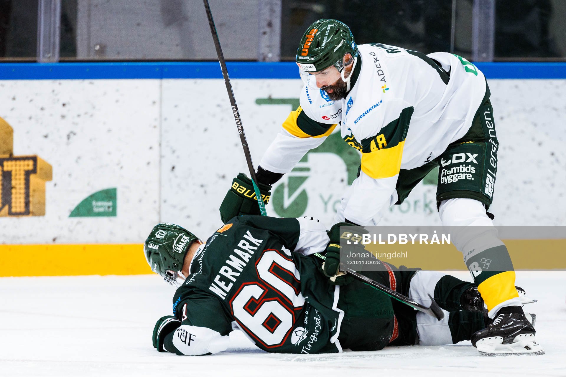 Tingsryds Joachim Nermark och Björklövens Daniel Rahimi