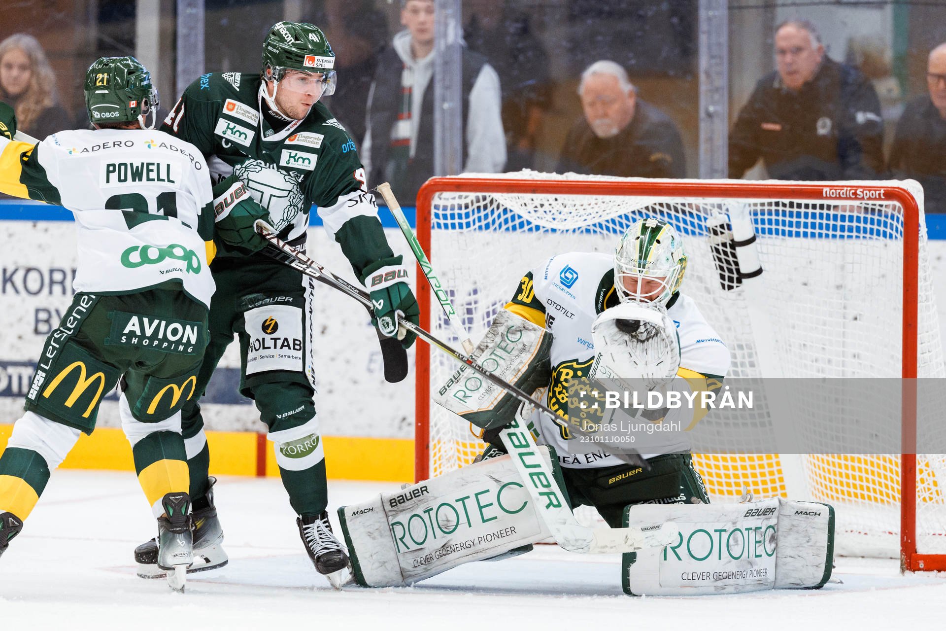 Tingsryds Melker Eriksson och Björklövens Joona