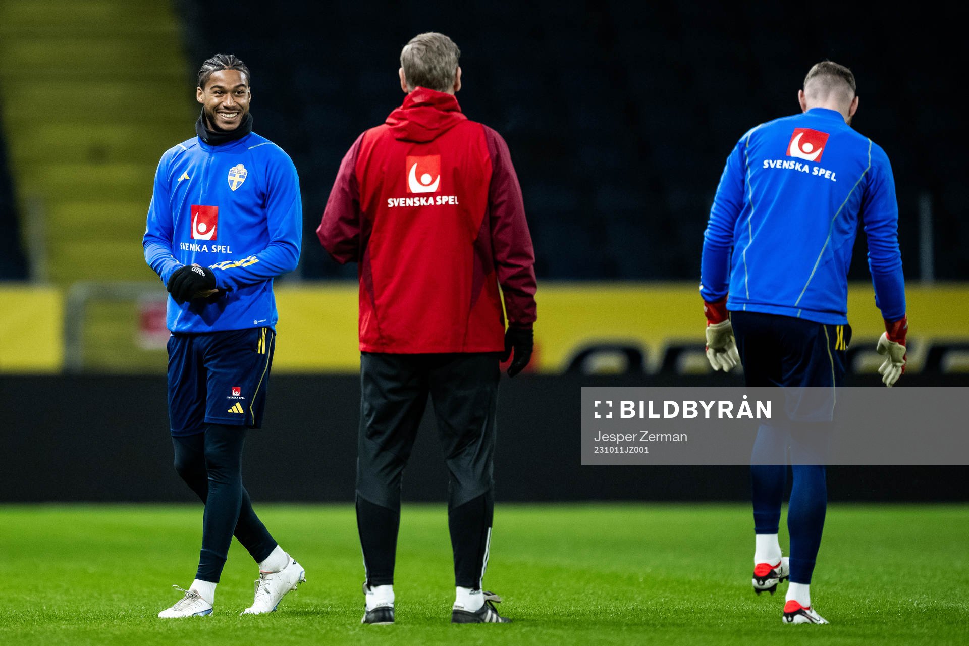 Jens Cajuste of the Swedish national football team at a