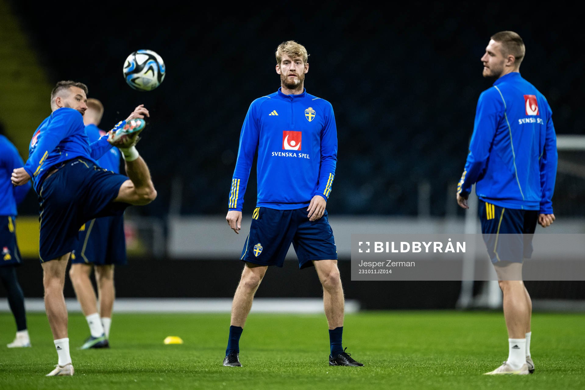 Filip Helander and Mattias Svanberg of the Swedish national