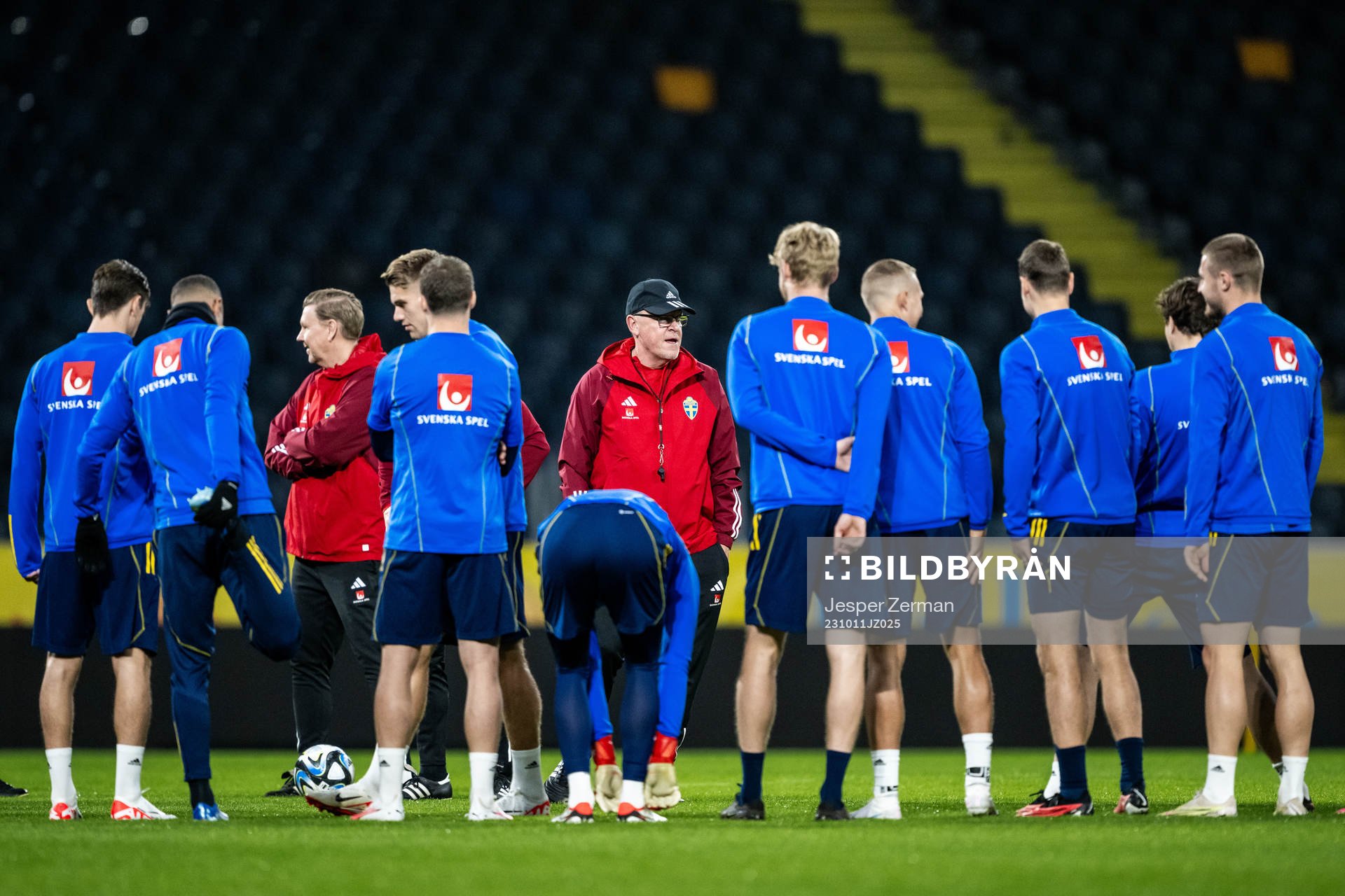 Head coach Janne Andersson of the Swedish national football