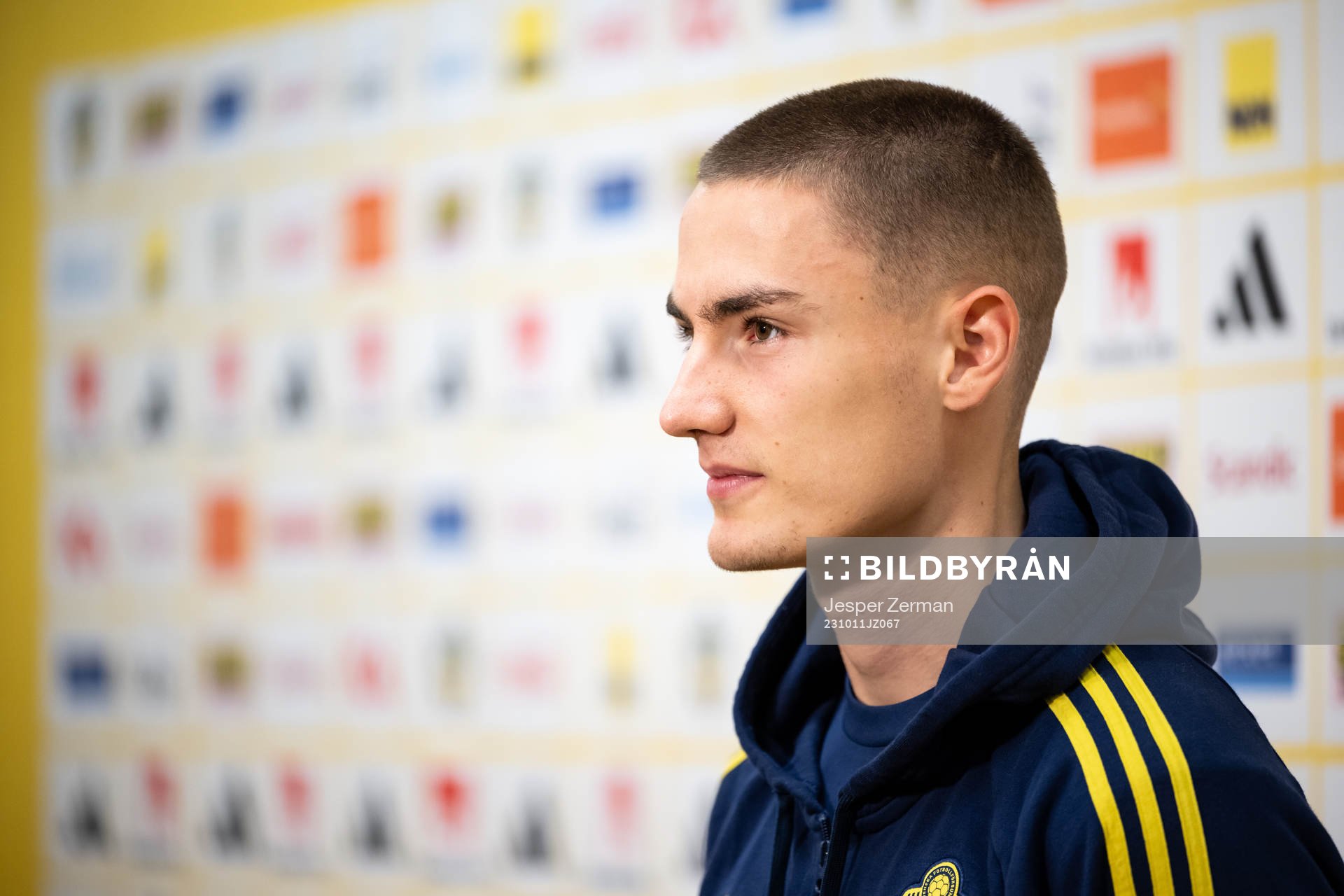 Gustaf Lagerbielke of the Swedish national football team