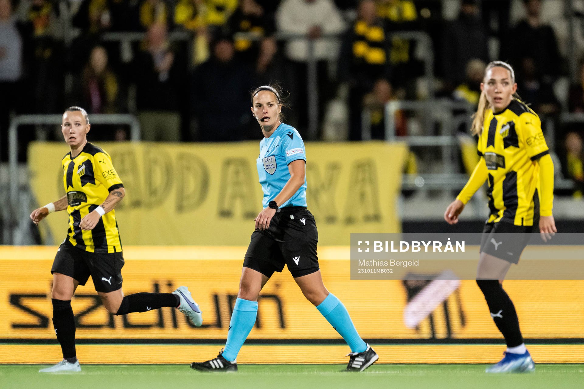 Marika Bergman Lundin and Elin Rubensson of Häcken with