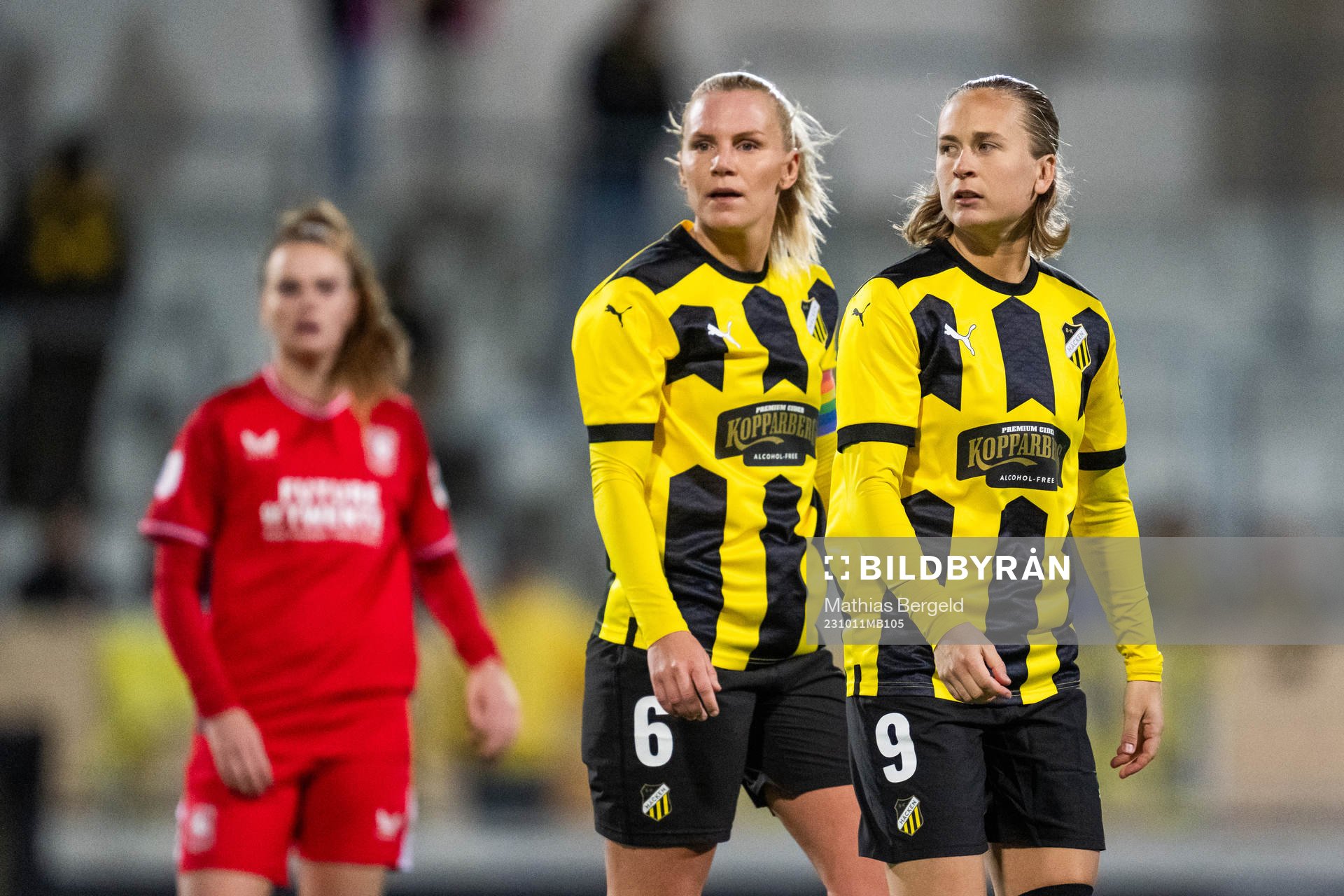 Josefine Rybrink and Filippa Curmark of Häcken