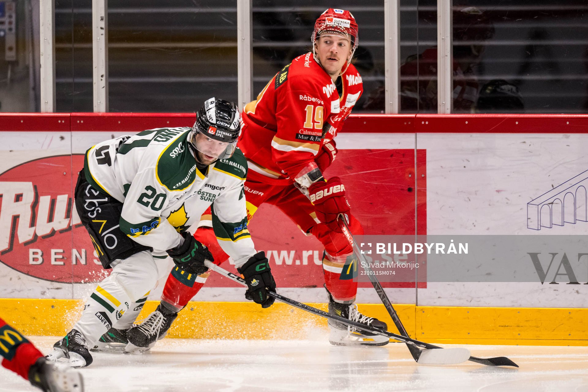 Östersunds Henrik Marklund och Kalmars Andrew Vanderbeck